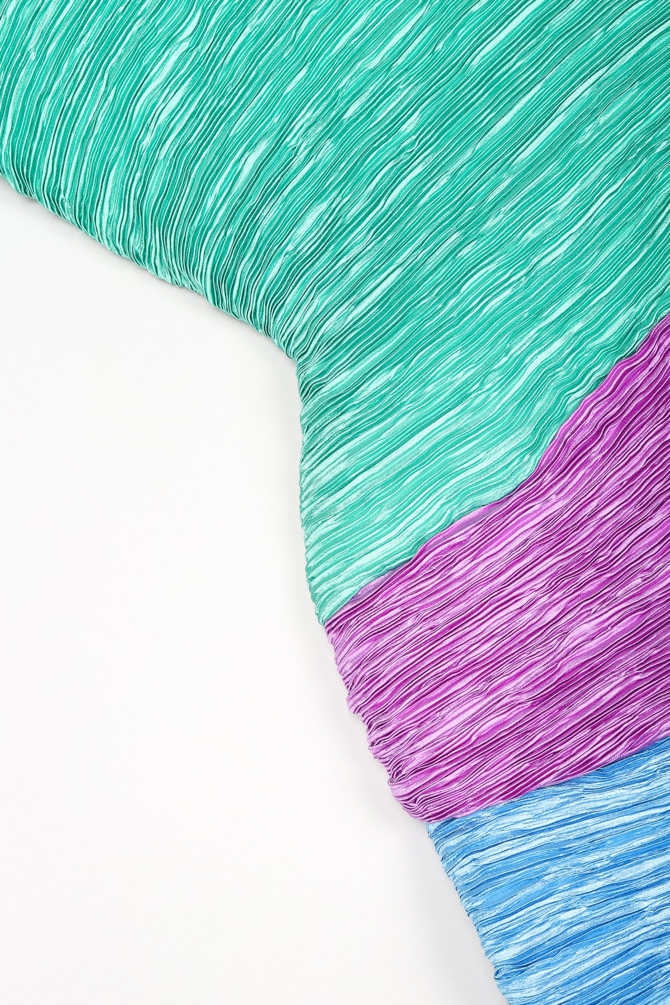 Pleated Colorblock Cocktail Dress - Image 6