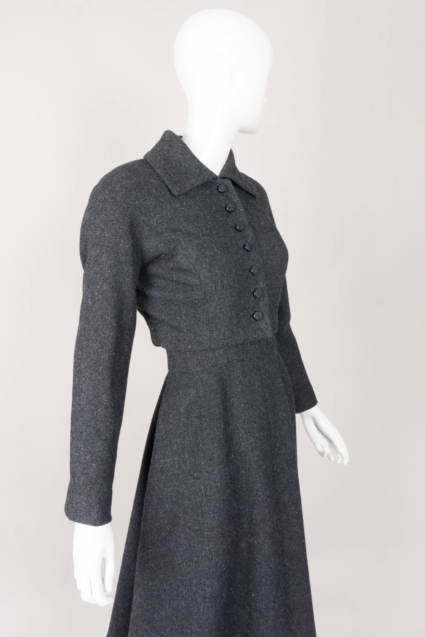 Pleated Crop Jacket & Dress Set - Image 15