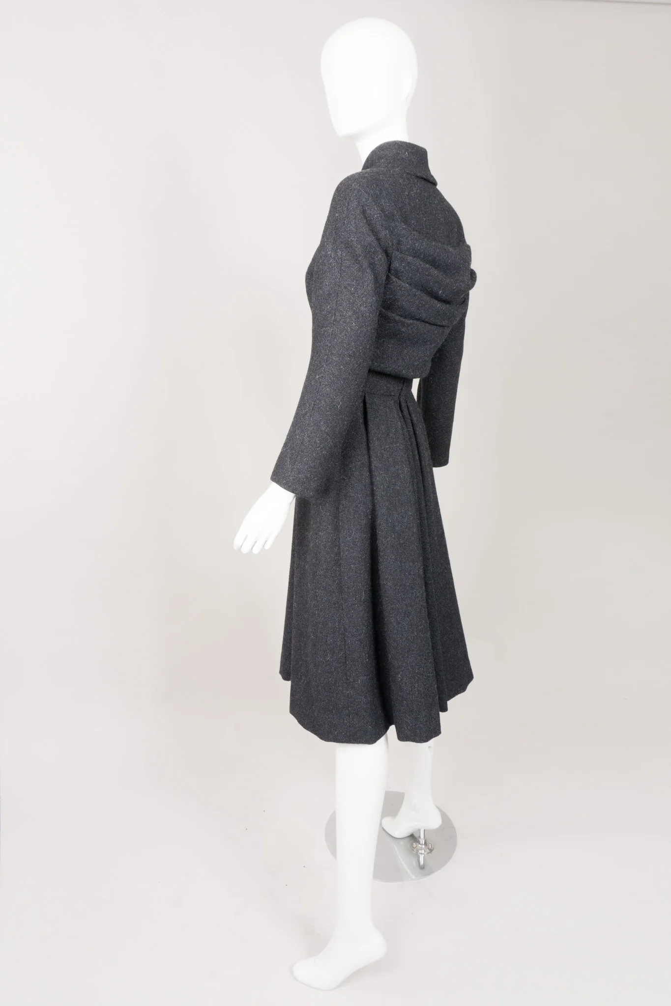 Pleated Crop Jacket & Dress Set - Image 5