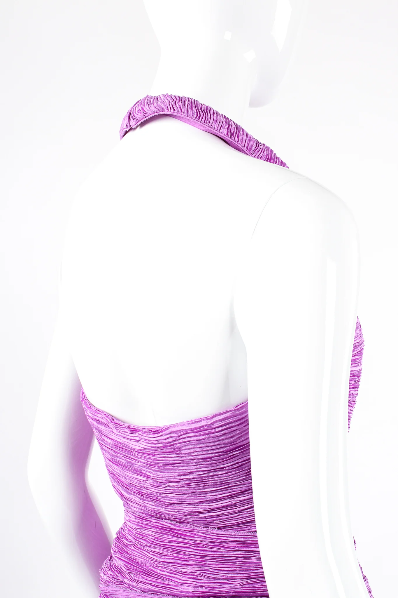 Pleated Halter & Wrap Skirt Set - Image 13