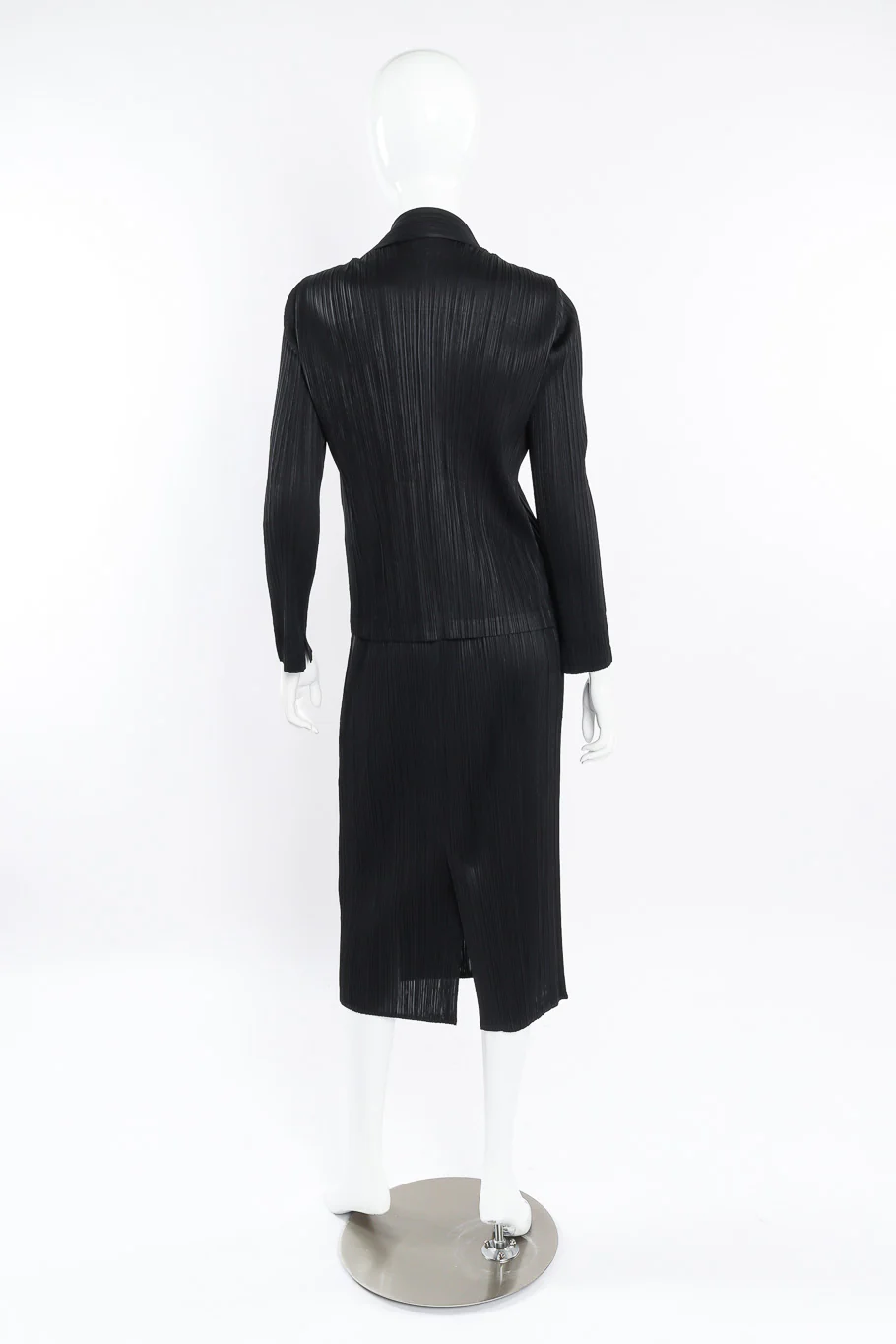 Pleated Jacket, Shell & Skirt Set - Image 3