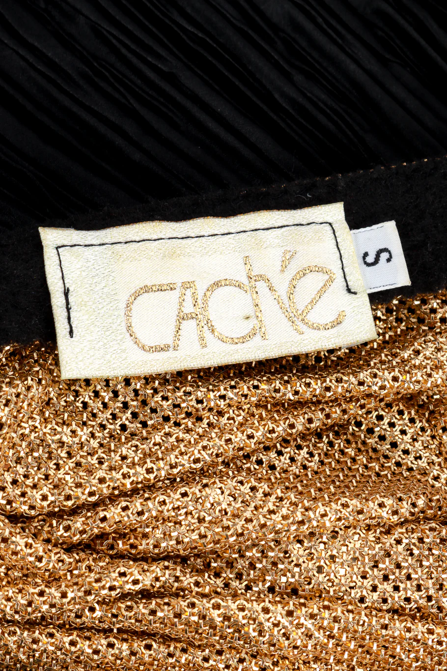 Pleated Metal Mesh Halter Dress - Image 9