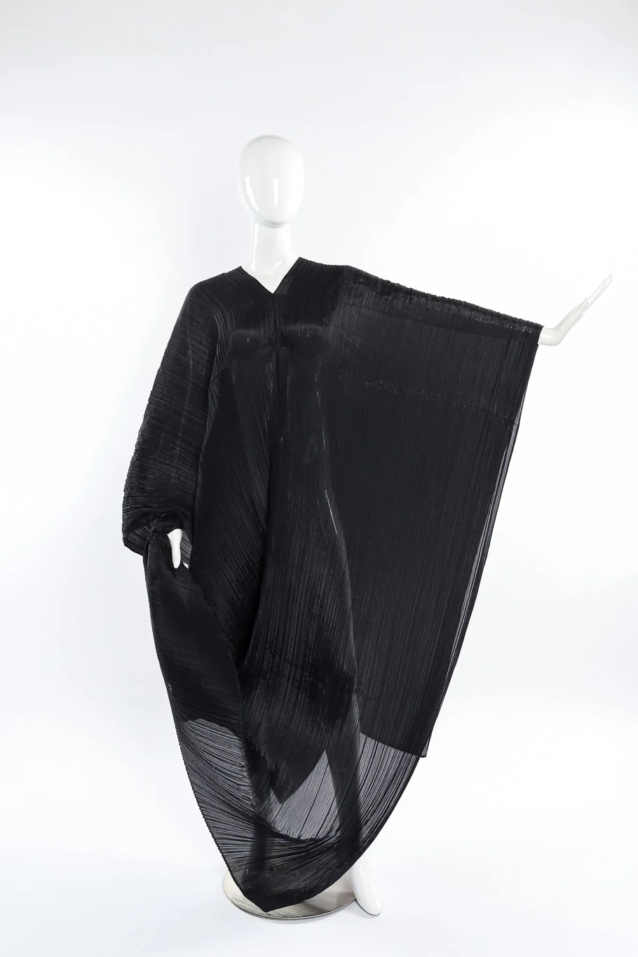 Pleated Multi-Wrap Poncho II - Image 4