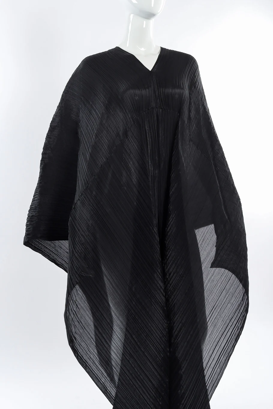 Pleated Multi-Wrap Poncho II - Image 5