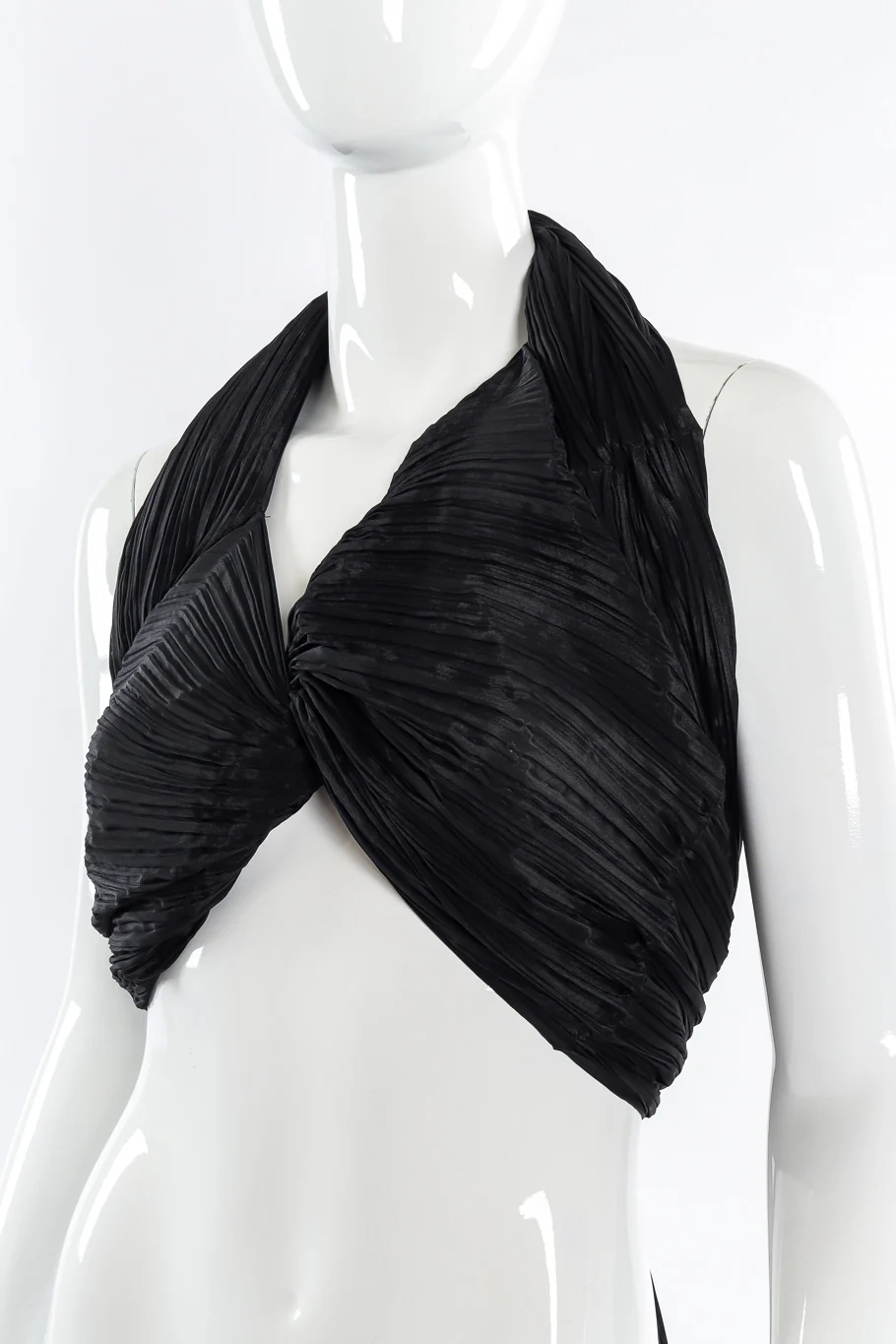 Pleated Multi-Wrap Poncho II - Image 7