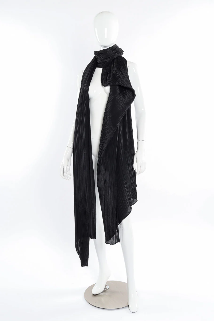 Pleated Multi-Wrap Poncho II - Image 9