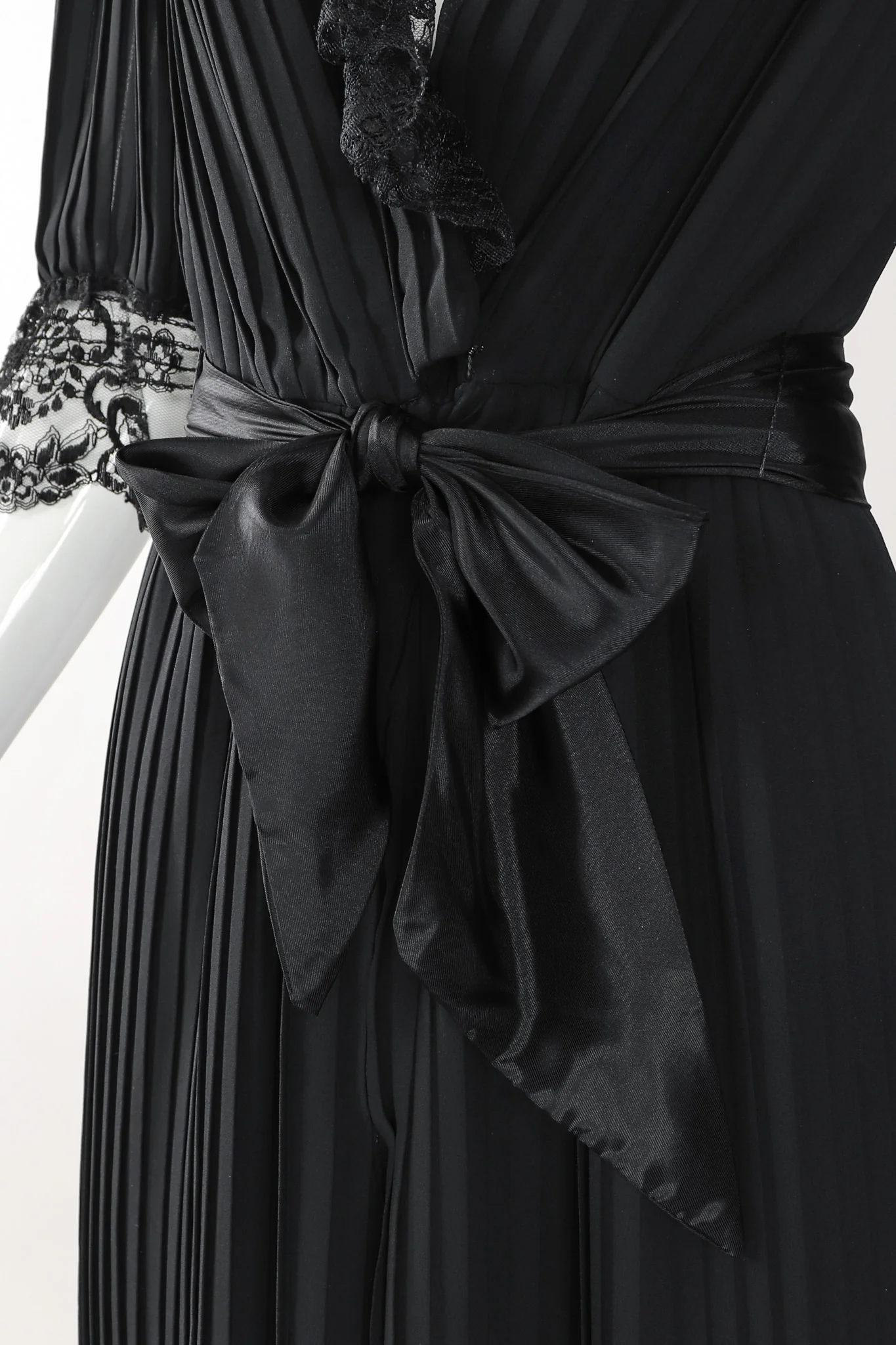 Pleated Negligée Jumpsuit - Image 9