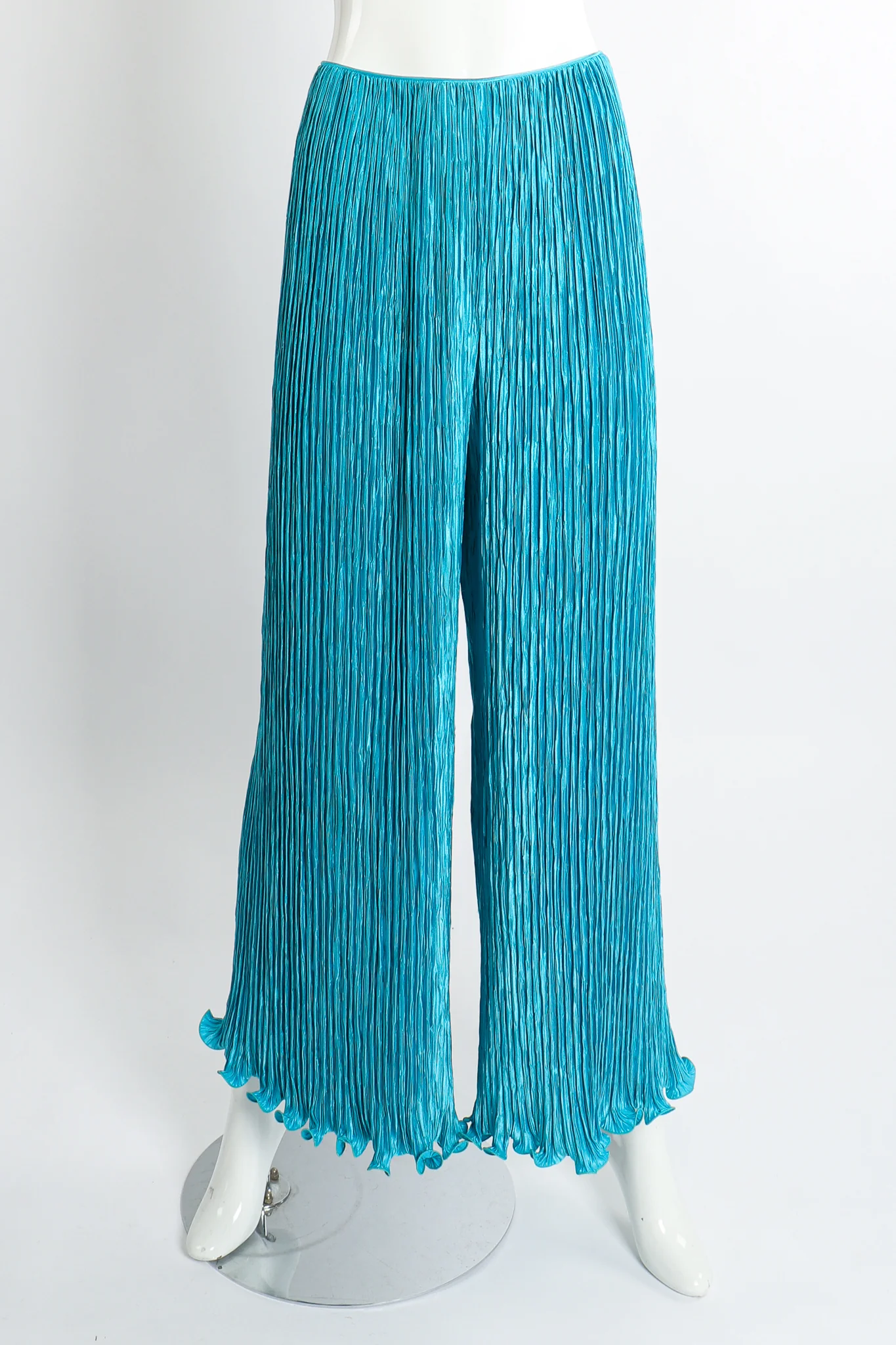 Pleated Palazzo Pant & Sash - Image 5