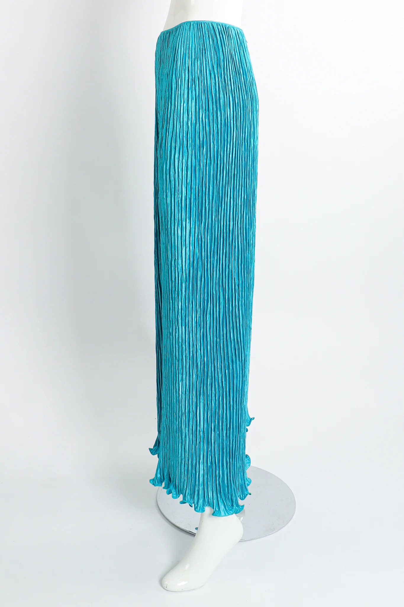 Pleated Palazzo Pant & Sash - Image 6