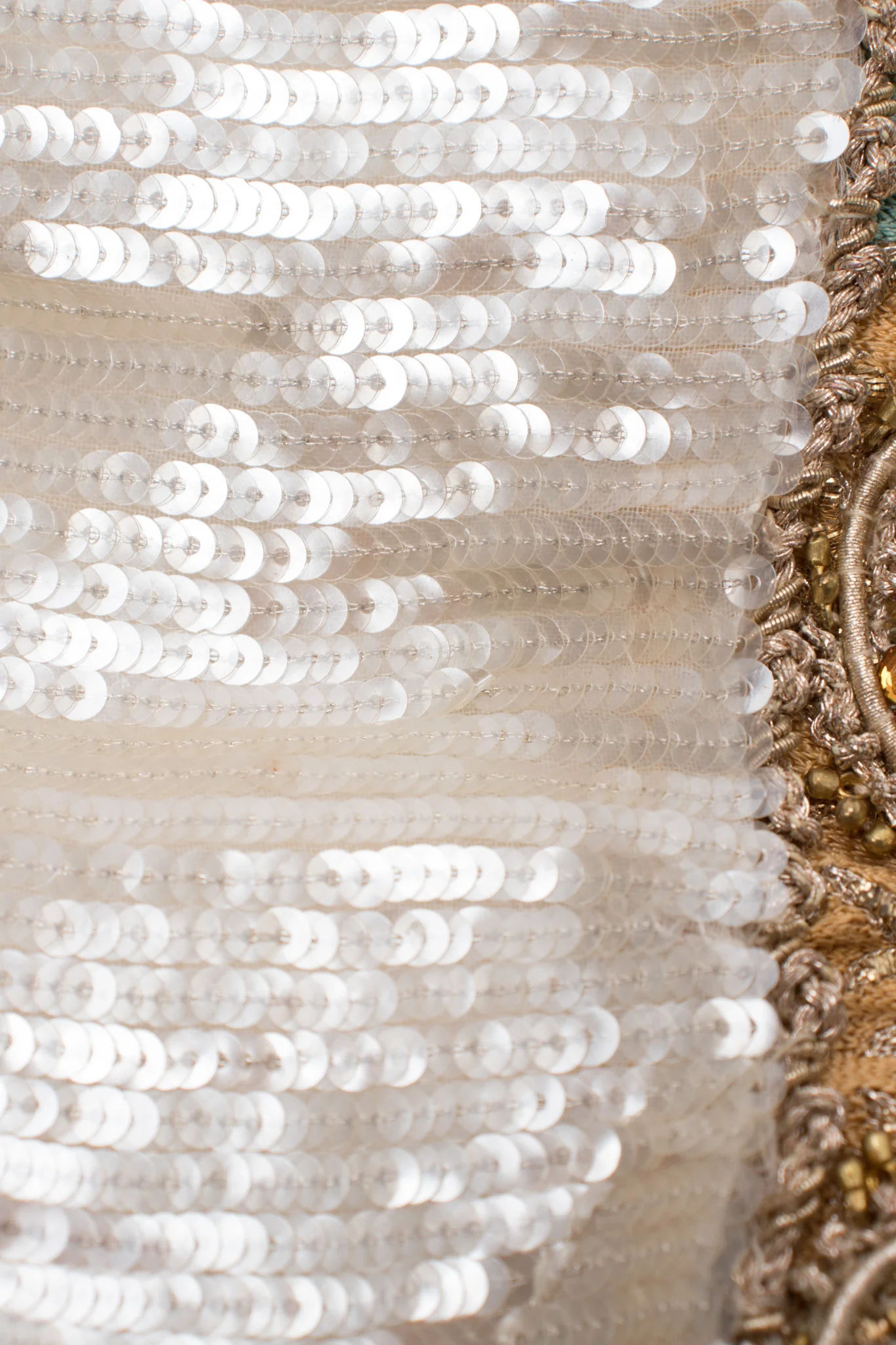 Pleated Sequin Corset Gown - Image 21