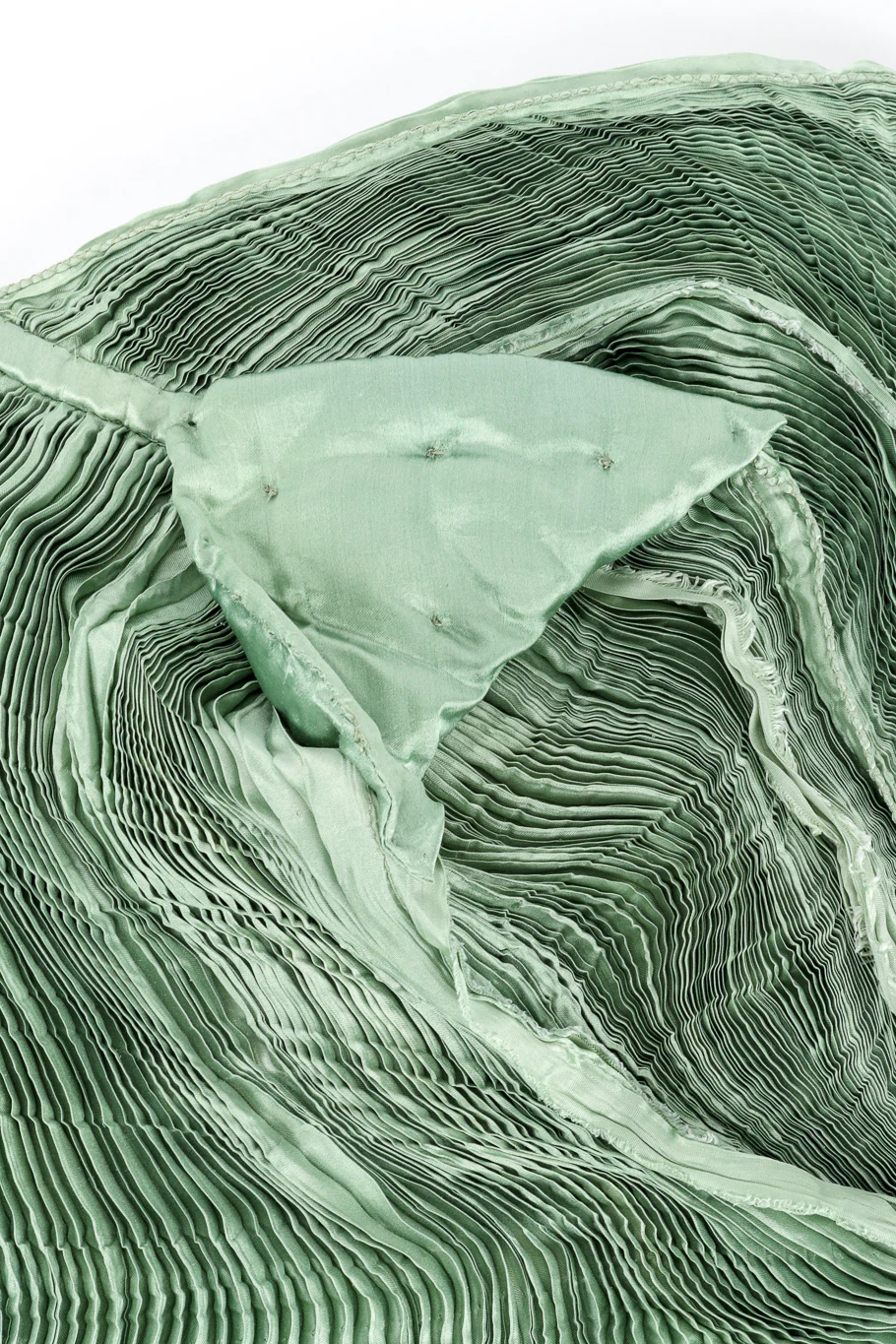 Pleated Silk Jacket - Image 6