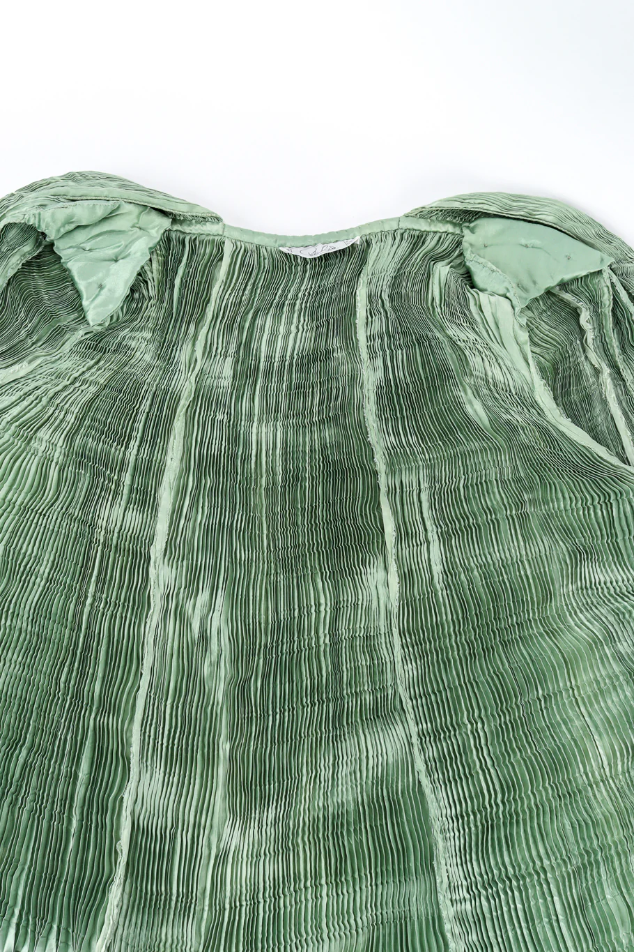 Pleated Silk Jacket - Image 7