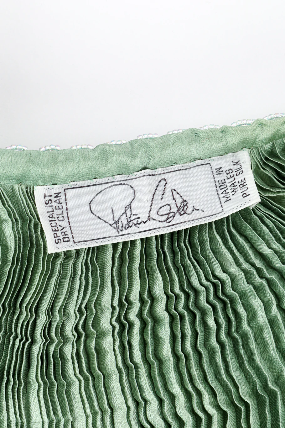 Pleated Silk Jacket - Image 9