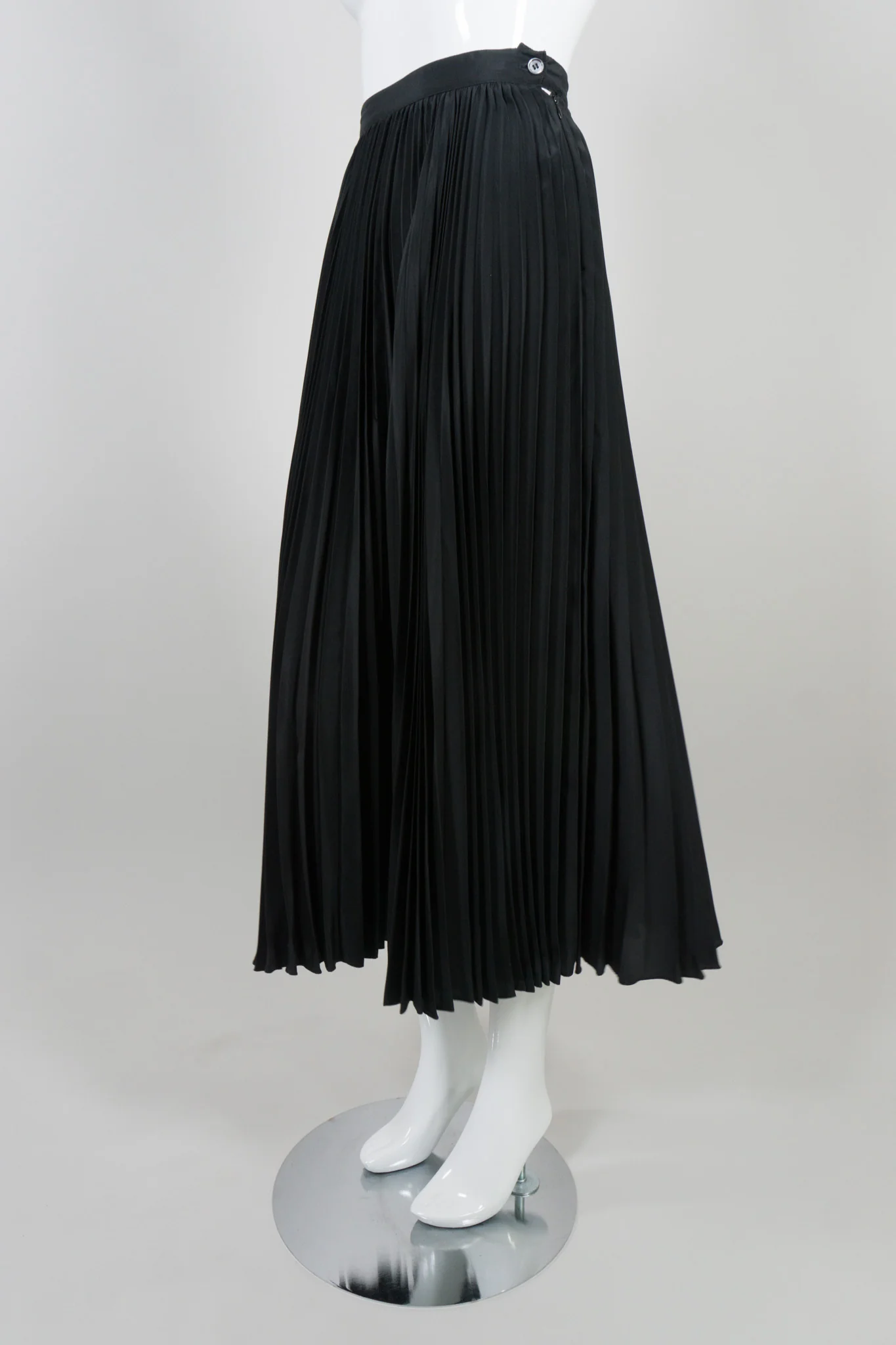 Purple Label Pleated Silk Skirt - Image 3