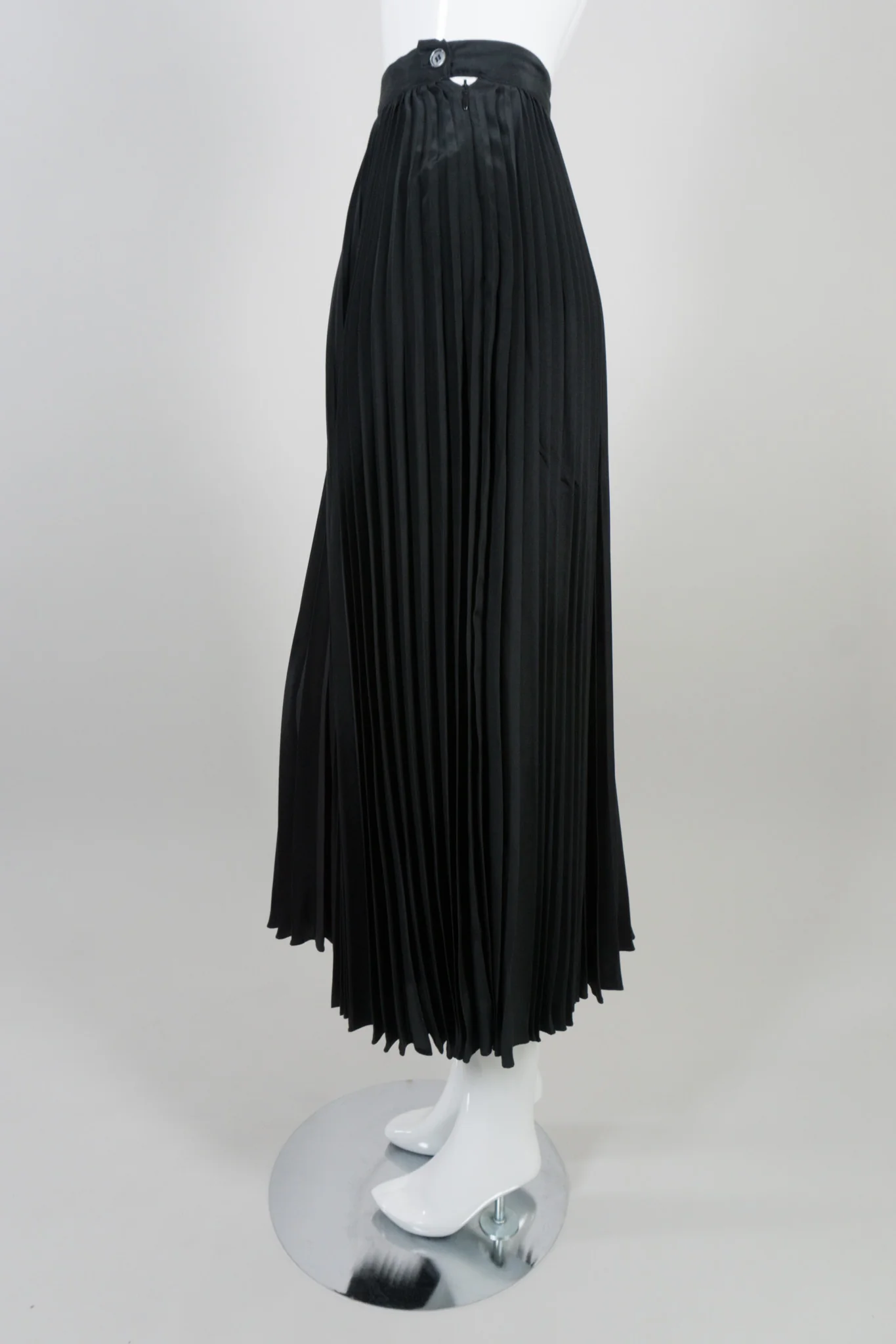 Purple Label Pleated Silk Skirt - Image 4