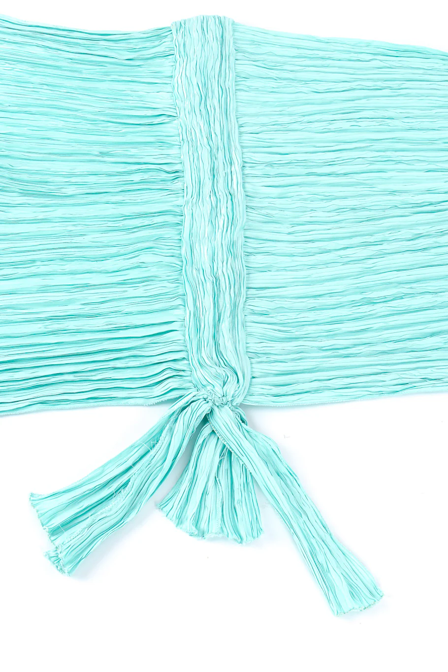 Pleated Strapless Gown & Sash - Image 10