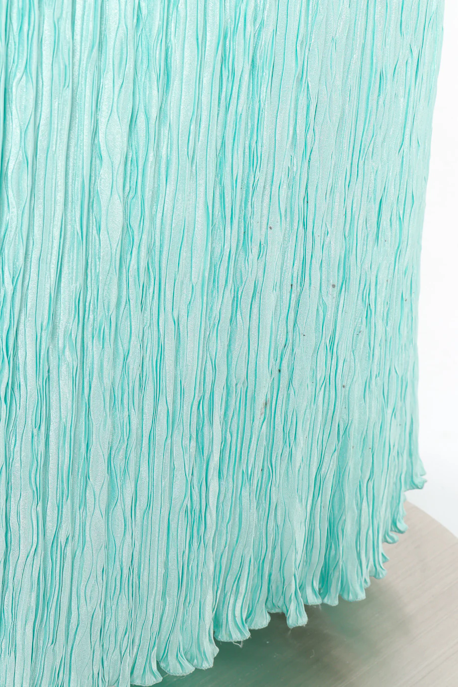 Pleated Strapless Gown & Sash - Image 14