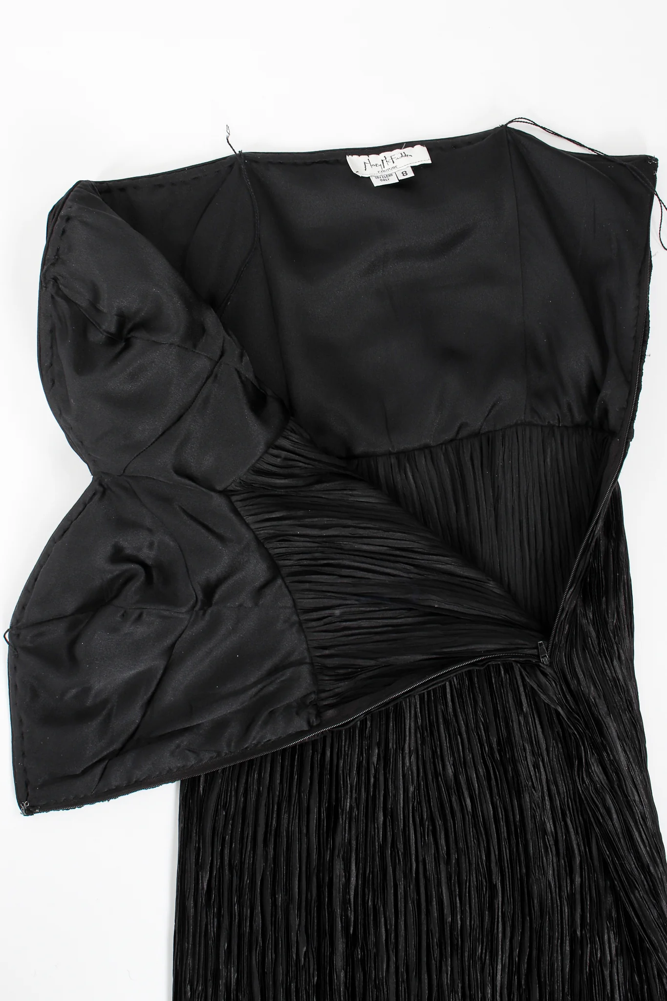 Pleated Strapless Sweetheart Gown - Image 10