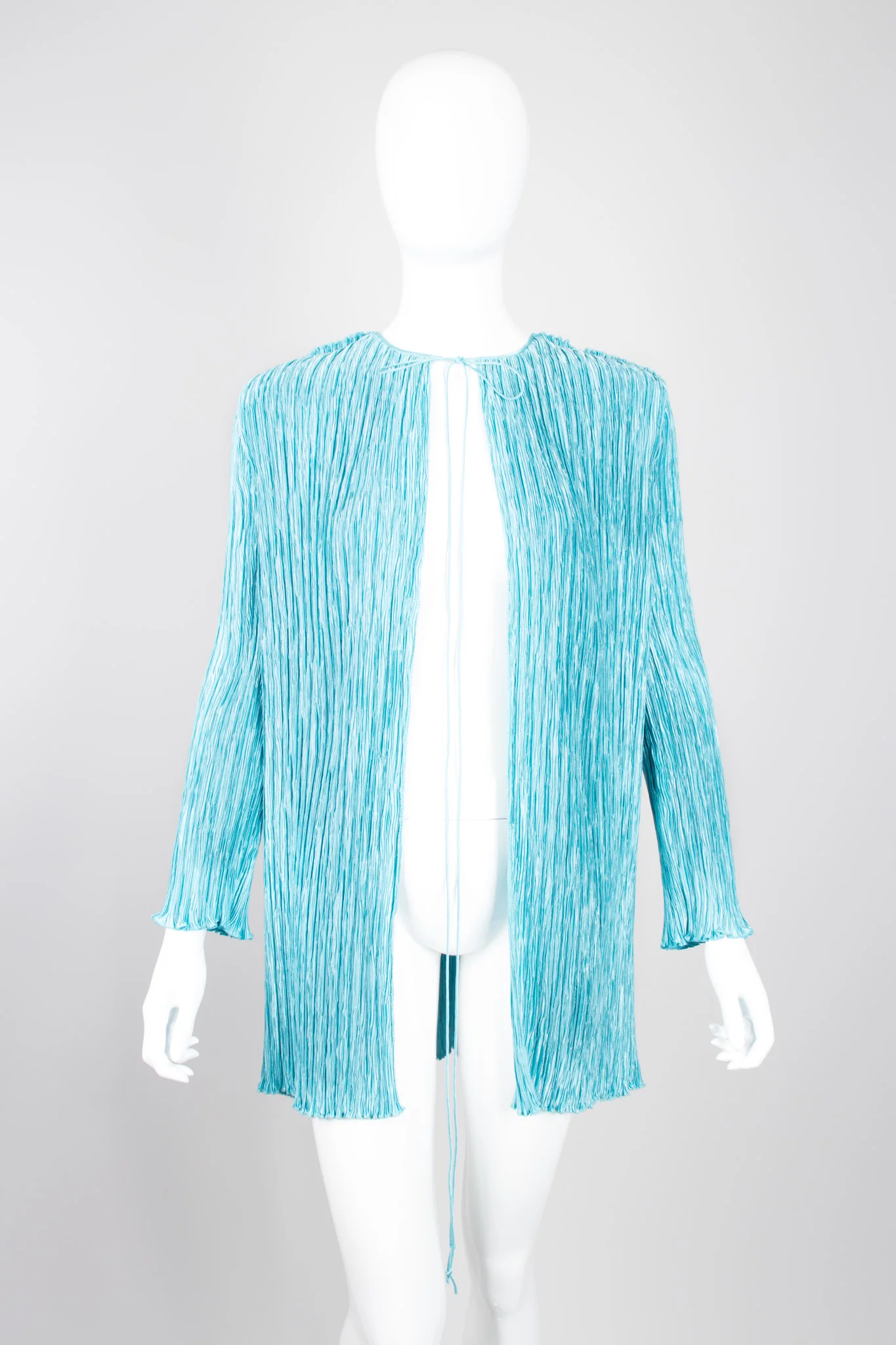 Pleated Tie Jacket - Image 9