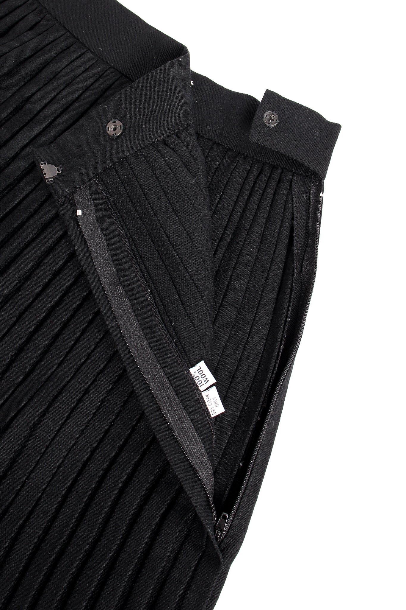 Pleated Tuck Jacket & Skirt Suit - Image 13