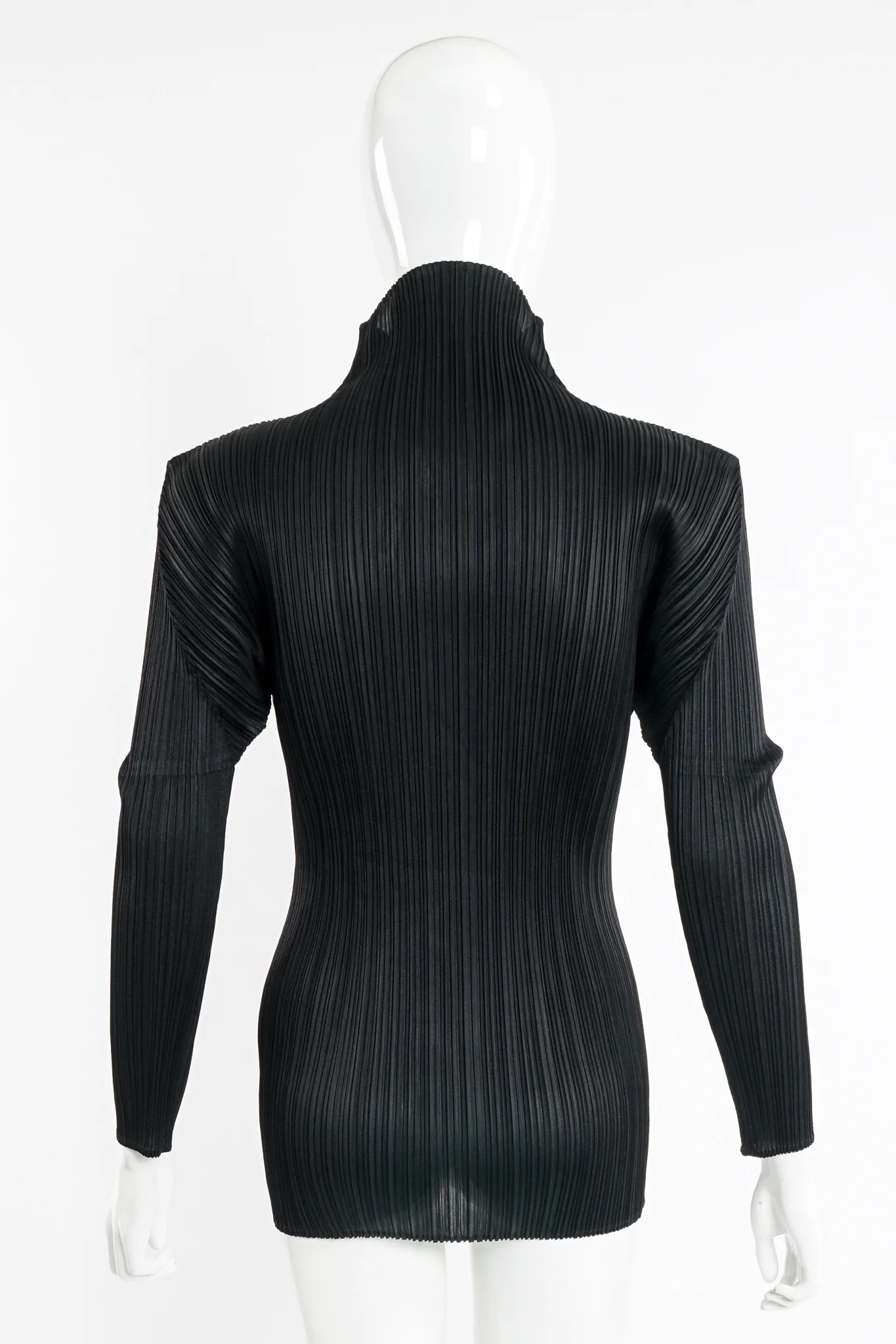 Pleated Turtleneck Top - Image 10