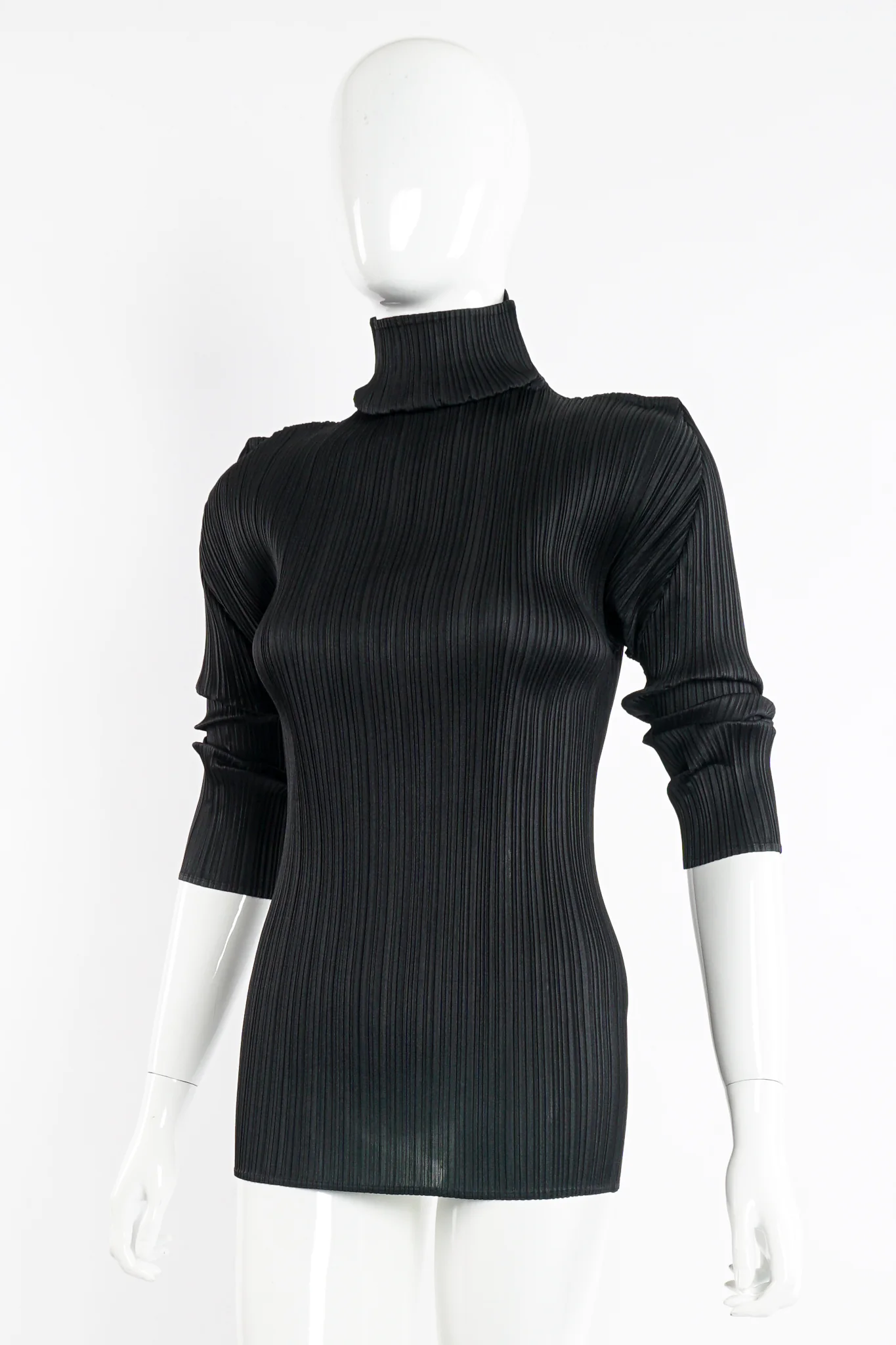 Pleated Turtleneck Top - Image 5