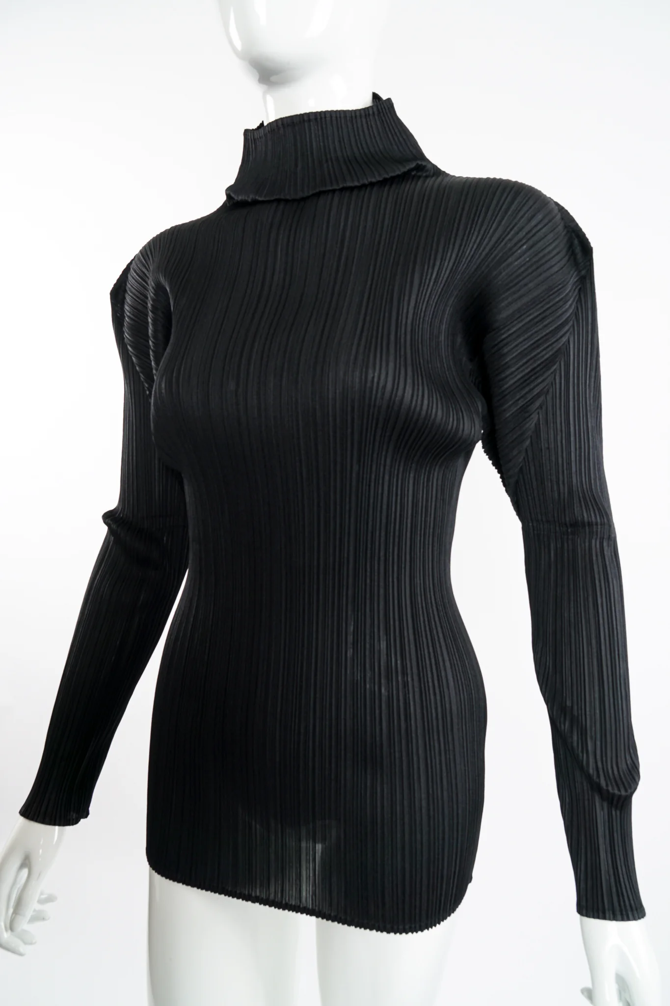 Pleated Turtleneck Top - Image 7