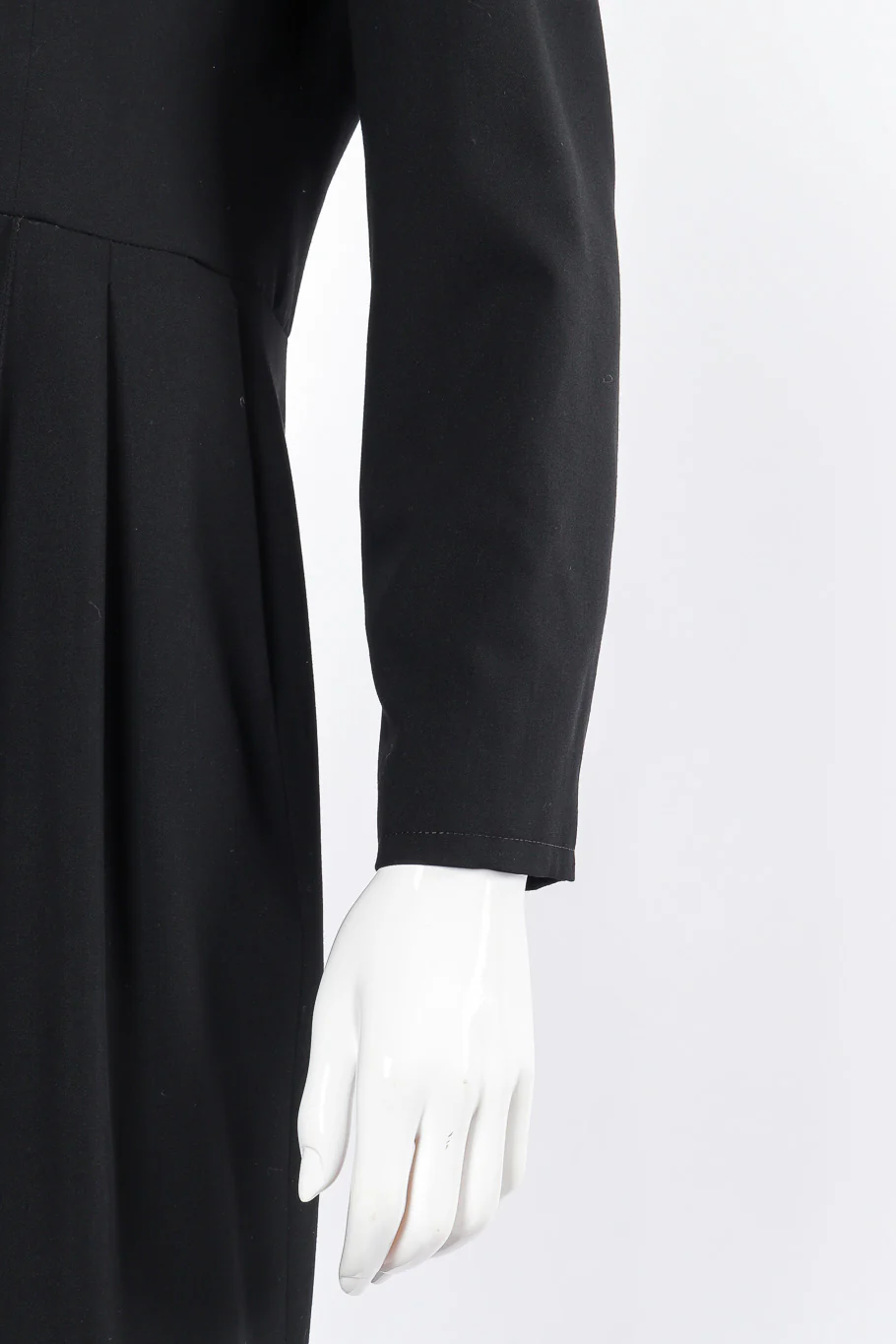 Pleated Wool Jumpsuit - Image 5