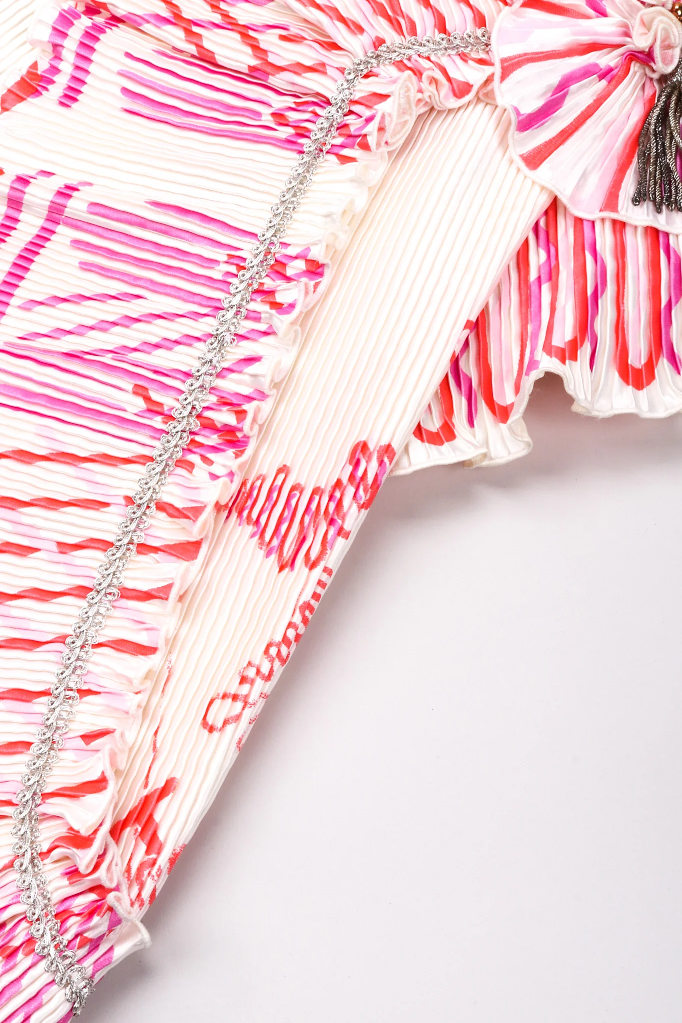 Pleated Wrap Top Jacket - Image 11