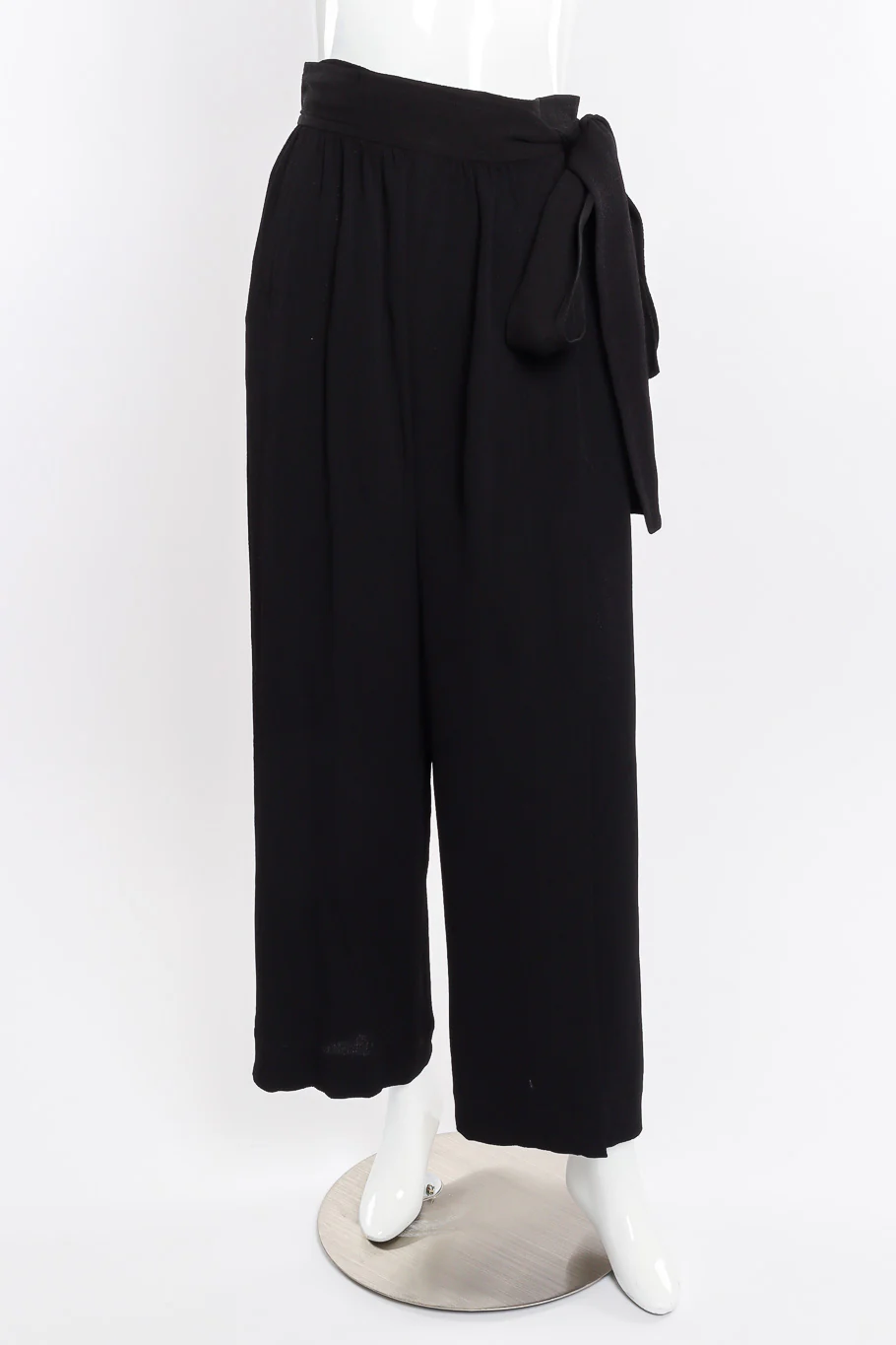 Pleated Wrap Trouser