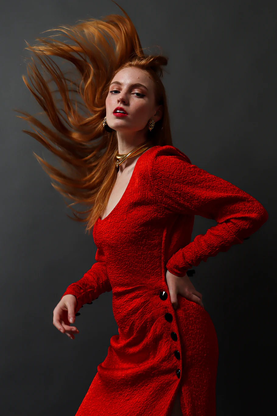 Plissé Crinkle Dress - Image 4