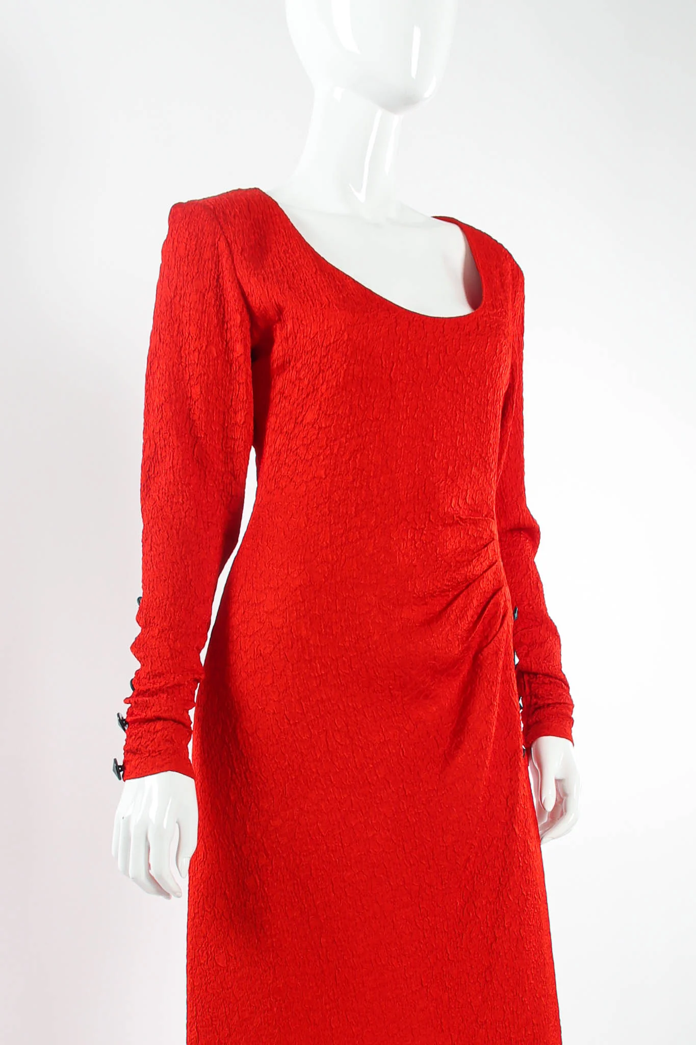 Plissé Crinkle Dress - Image 9
