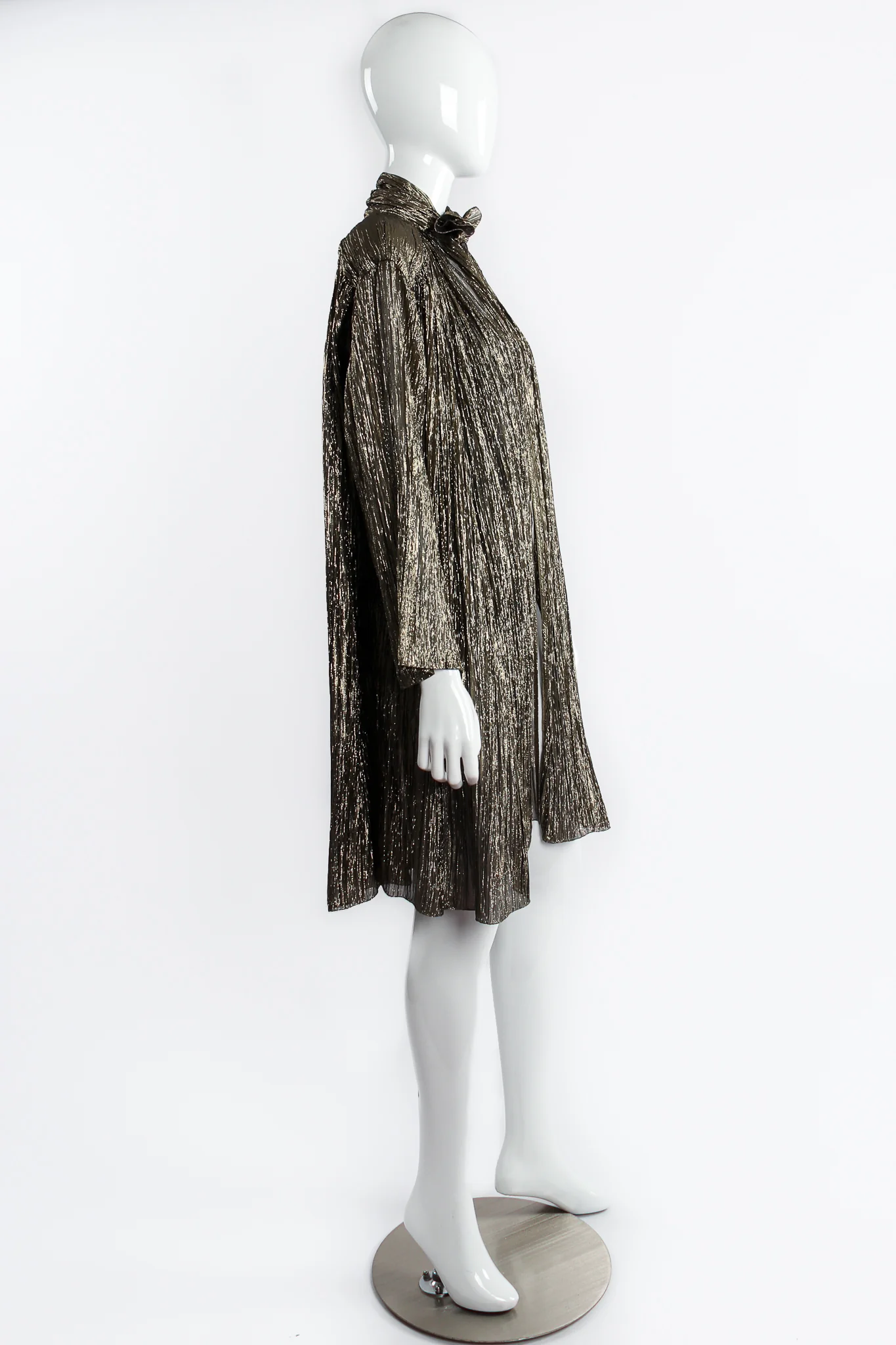 Plisse Lamé Duster Jacket - Image 7
