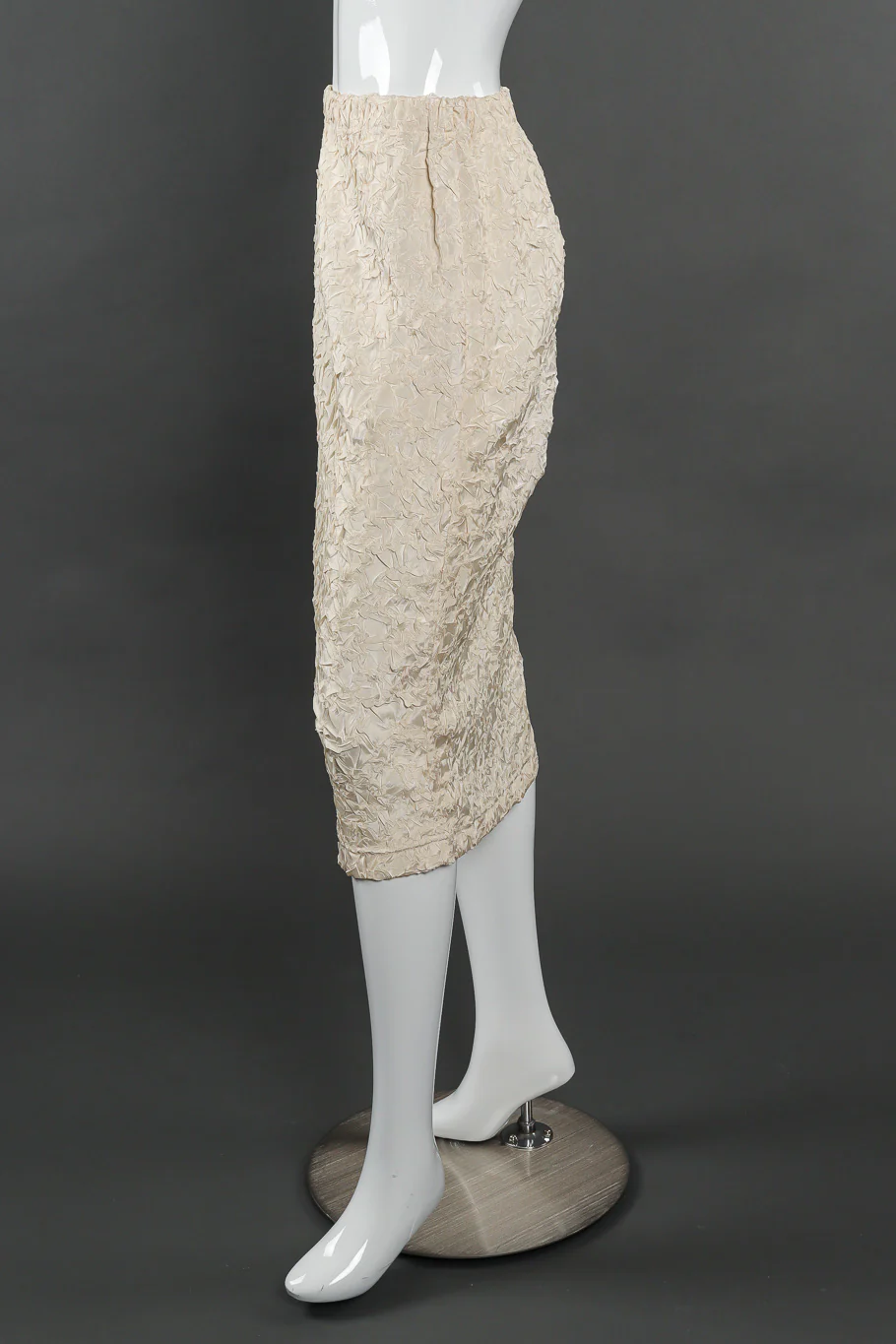 Plissé Pencil Skirt - Image 2