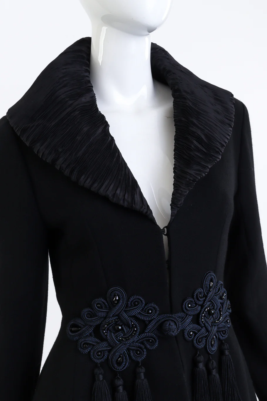 Plissé Pleat Wool Jacket - Image 5