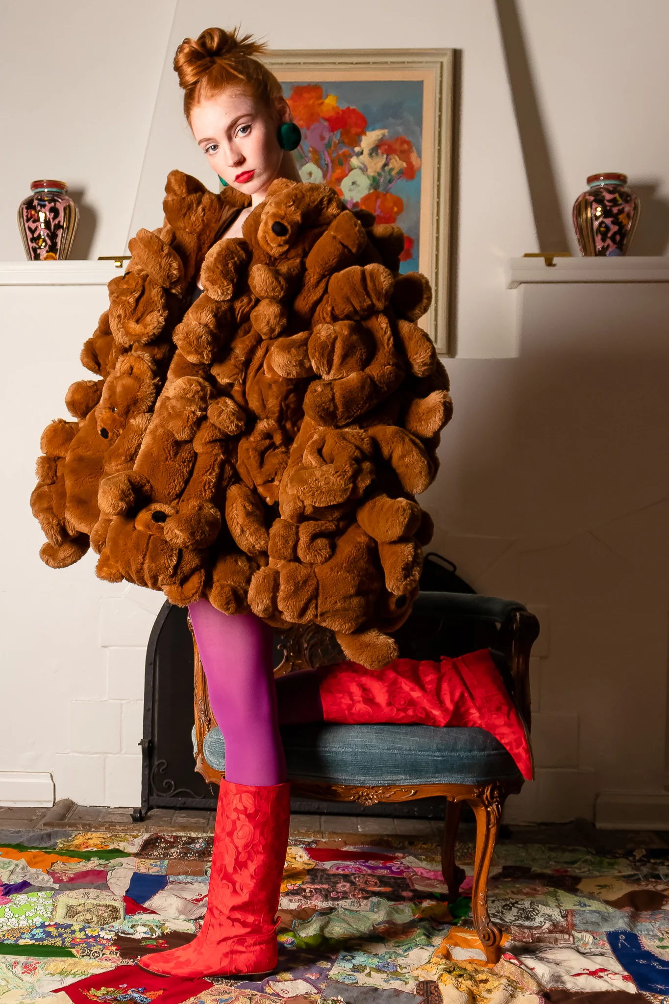 1988 A/W Arche de Noé Teddy Bear Coat - Image 6