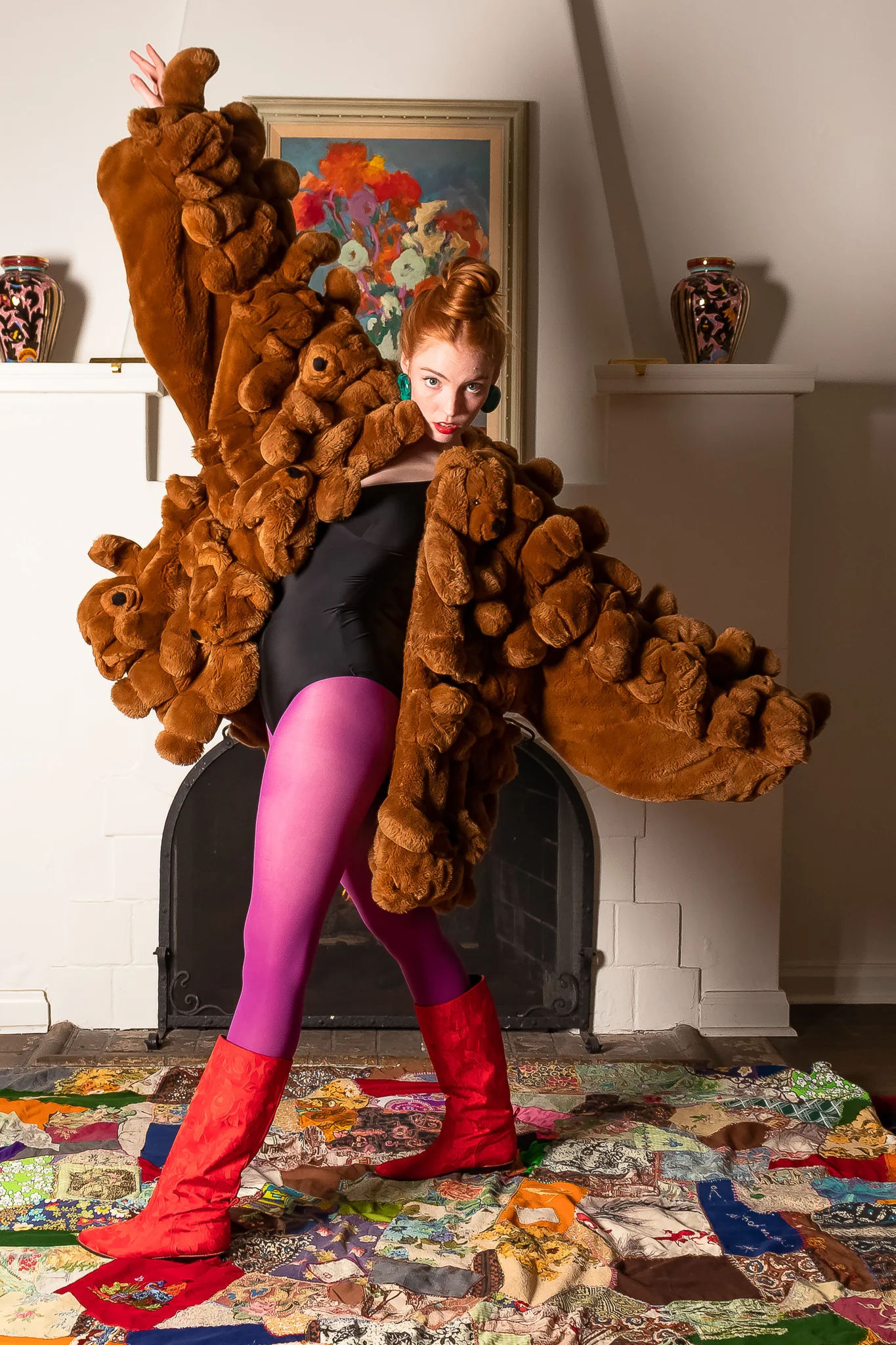 1988 A/W Arche de Noé Teddy Bear Coat - Image 8
