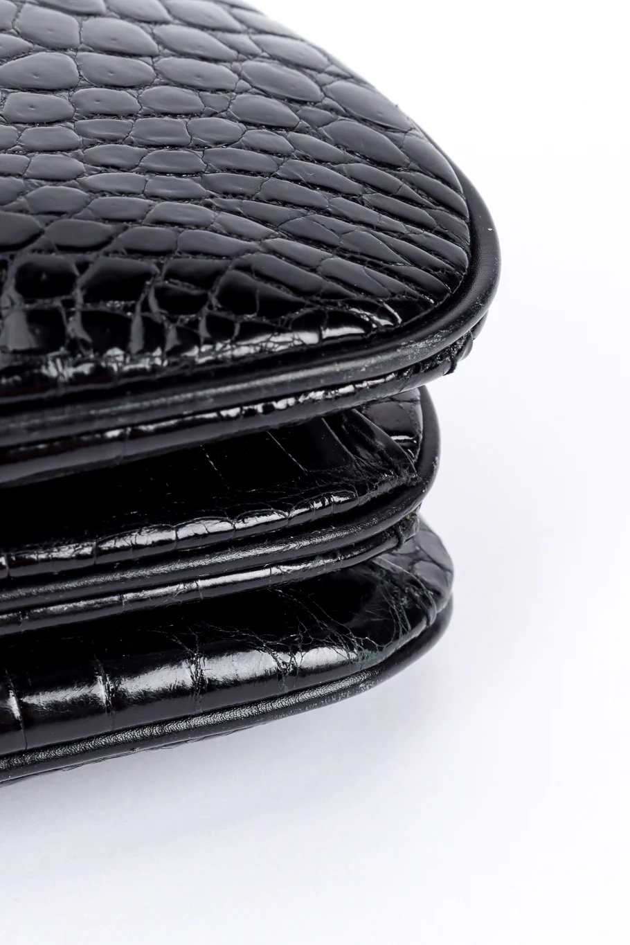 Polished Crocodile Bag - Image 11