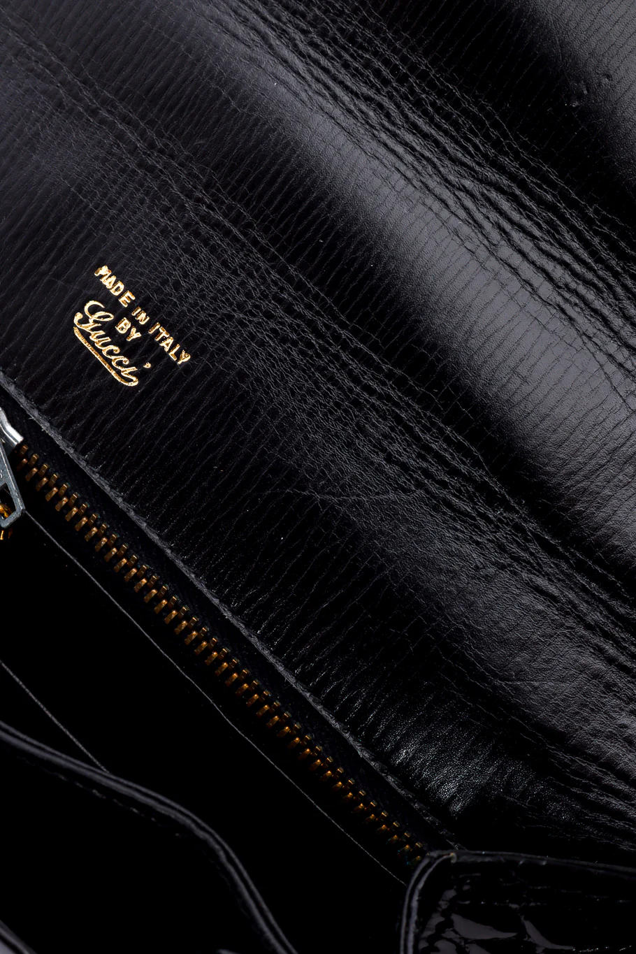 Polished Crocodile Bag - Image 13