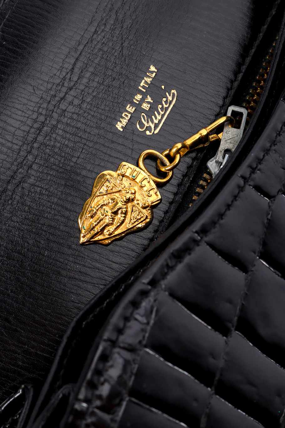 Polished Crocodile Bag - Image 14