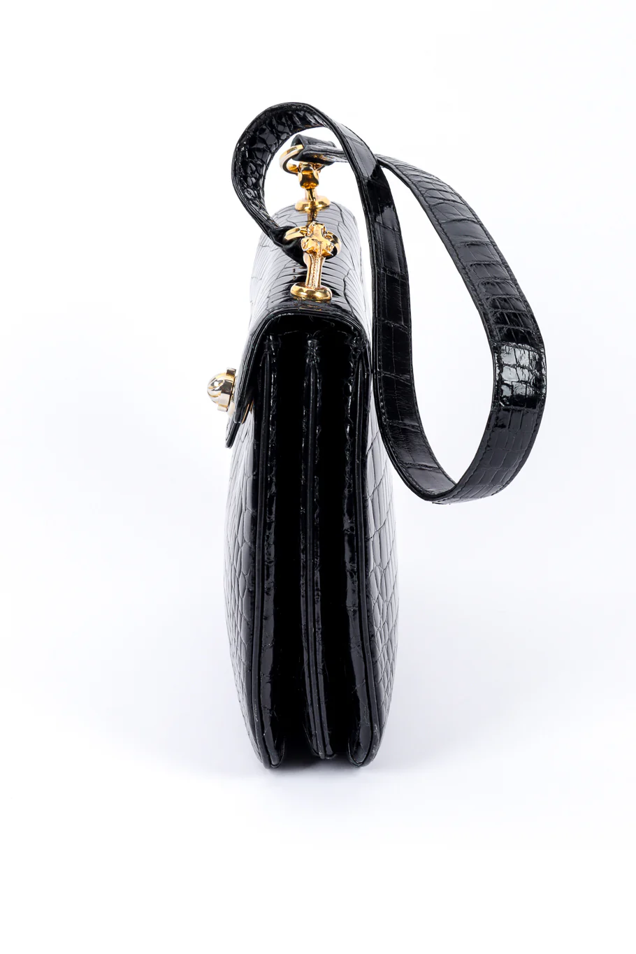 Polished Crocodile Bag - Image 3