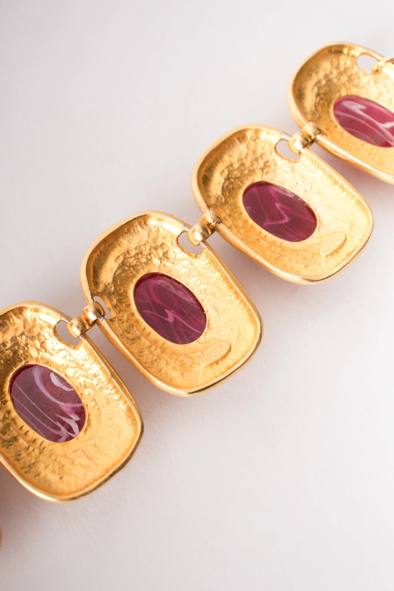 Polished Glass Cabochon Collar - Image 9