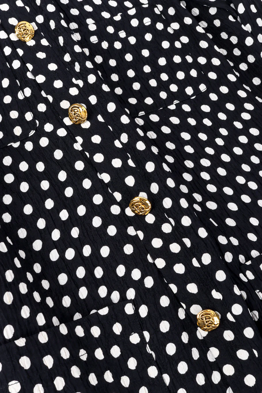 Polka Dot Jacket and Pant Set - Image 6