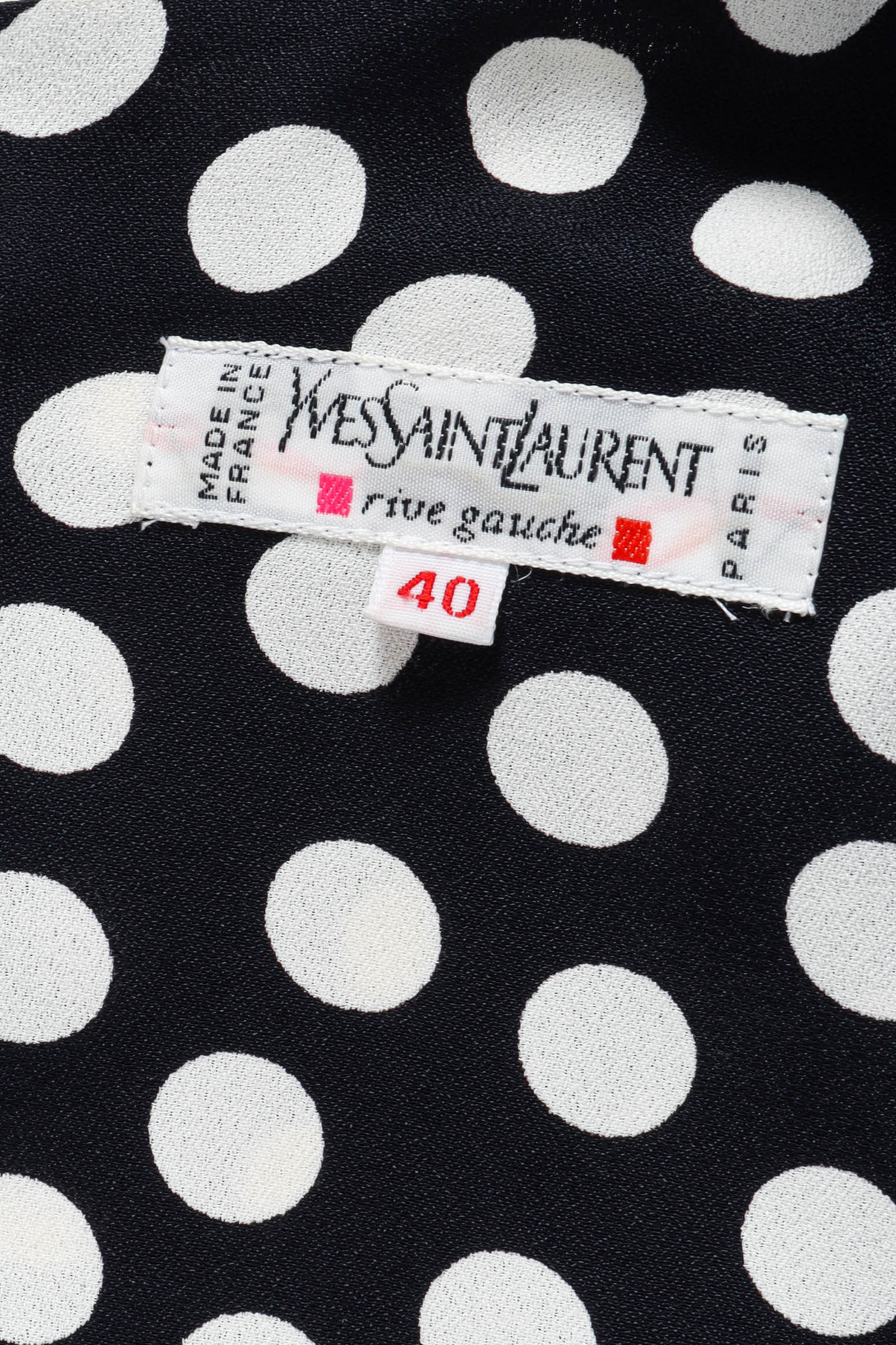 Polka Dot Pleat Dress - Image 10