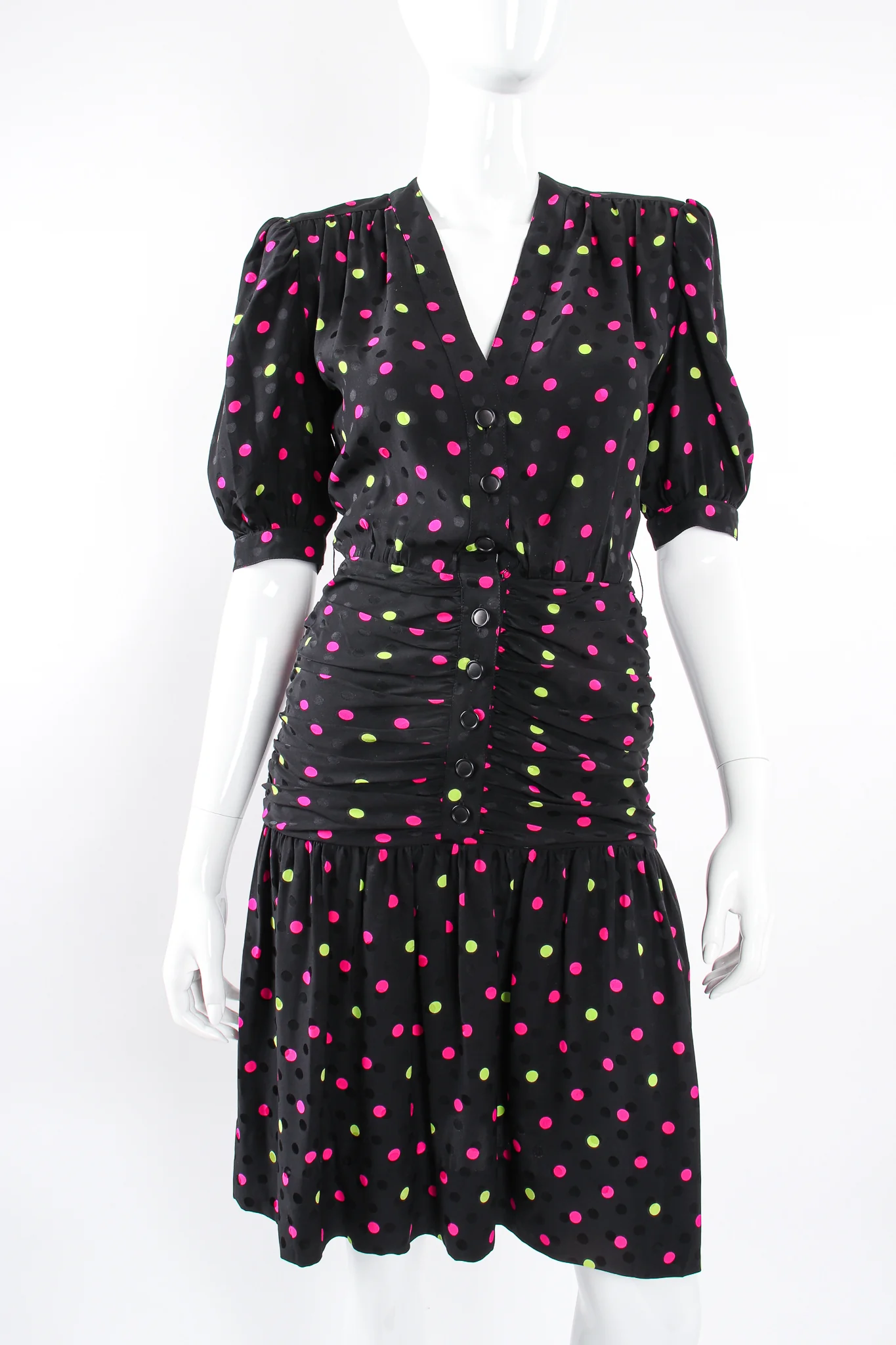Polka Party Cocktail Dress - Image 4