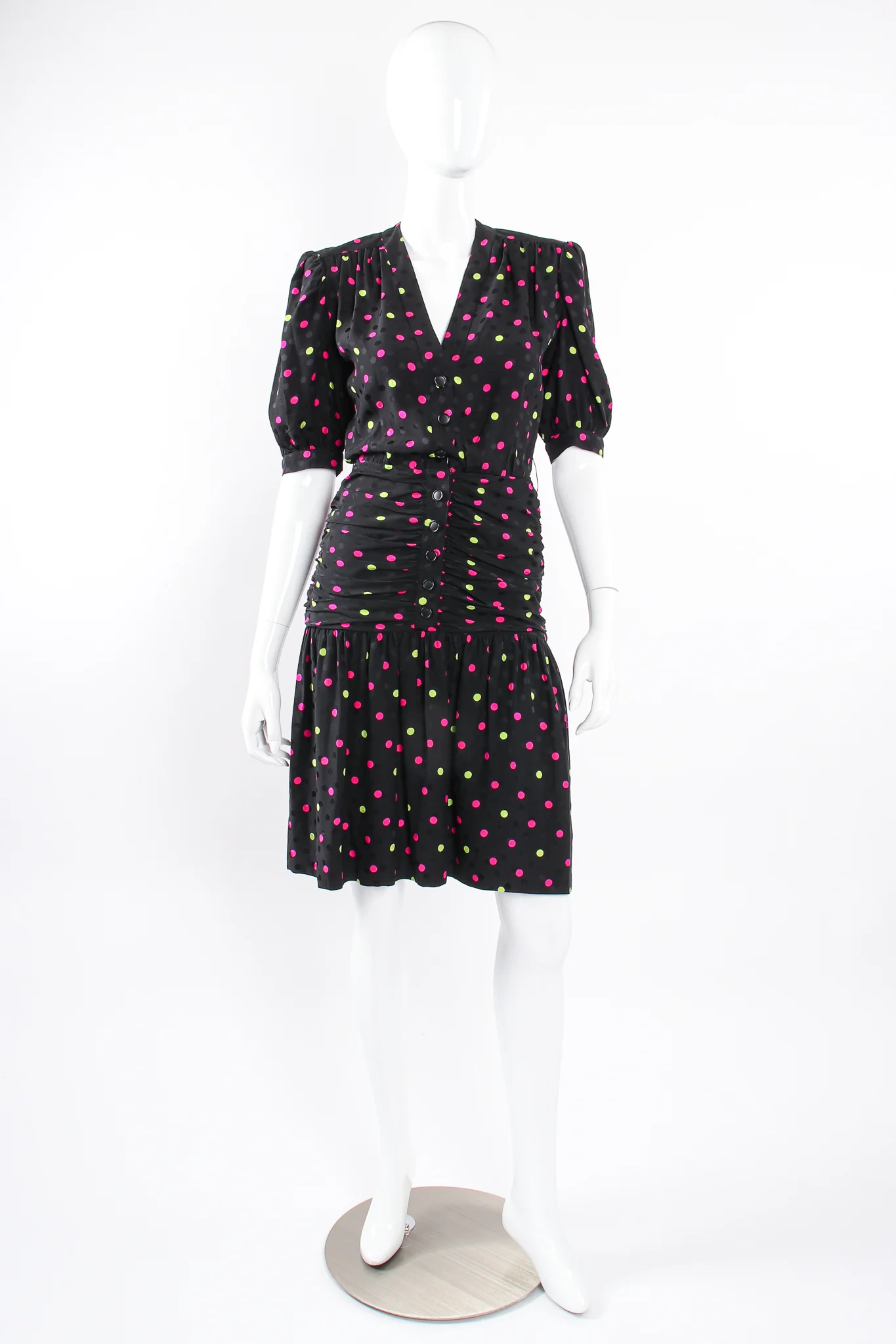 Polka Party Cocktail Dress - Image 5