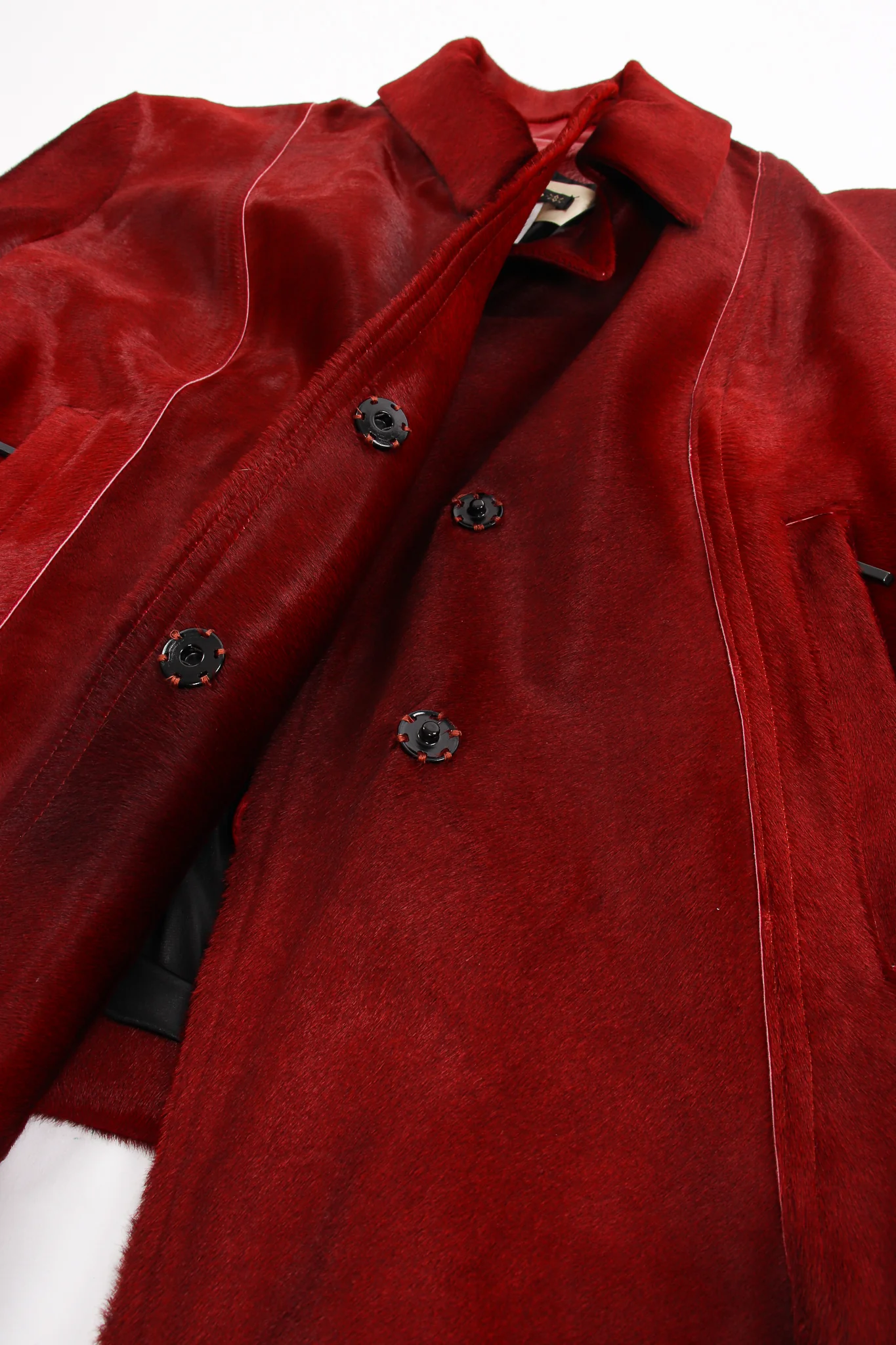 Pony Hair Collar Jacket - Image 10