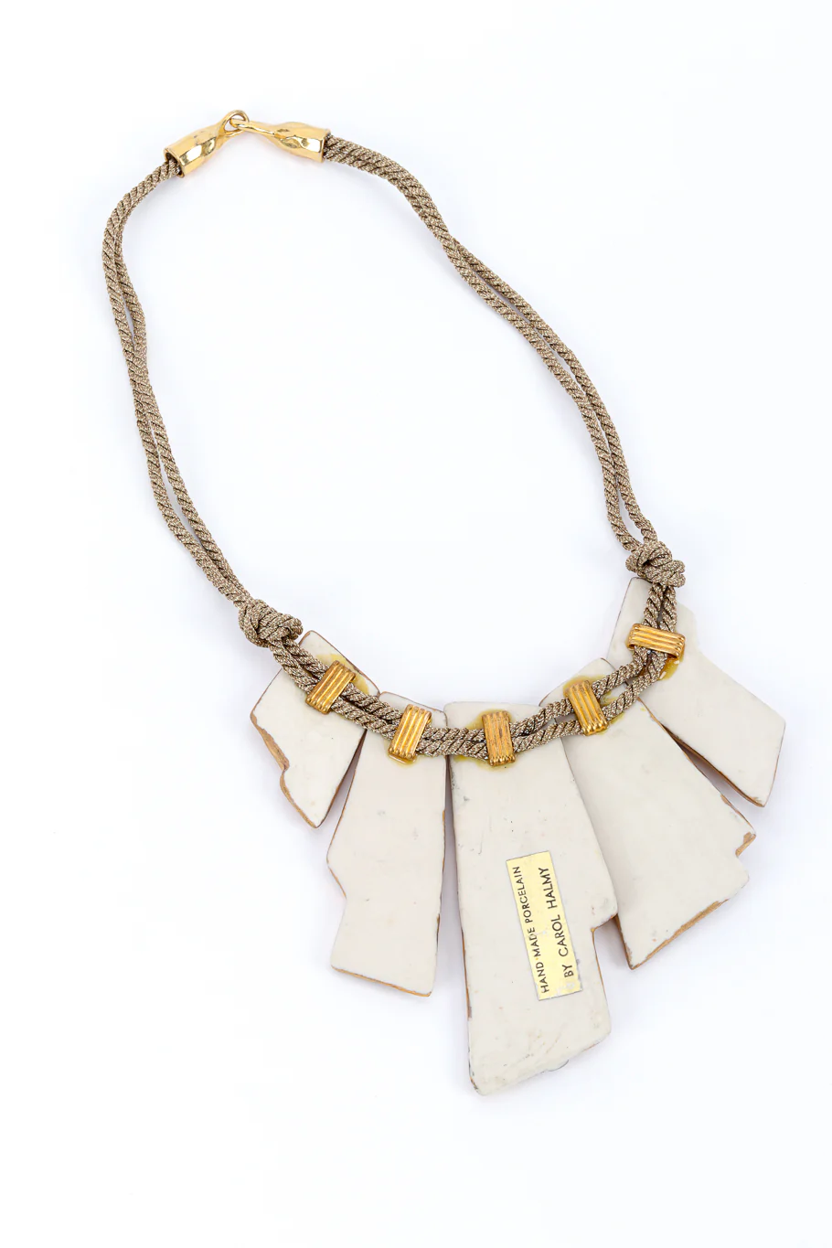 Porcelain Plate Necklace - Image 4