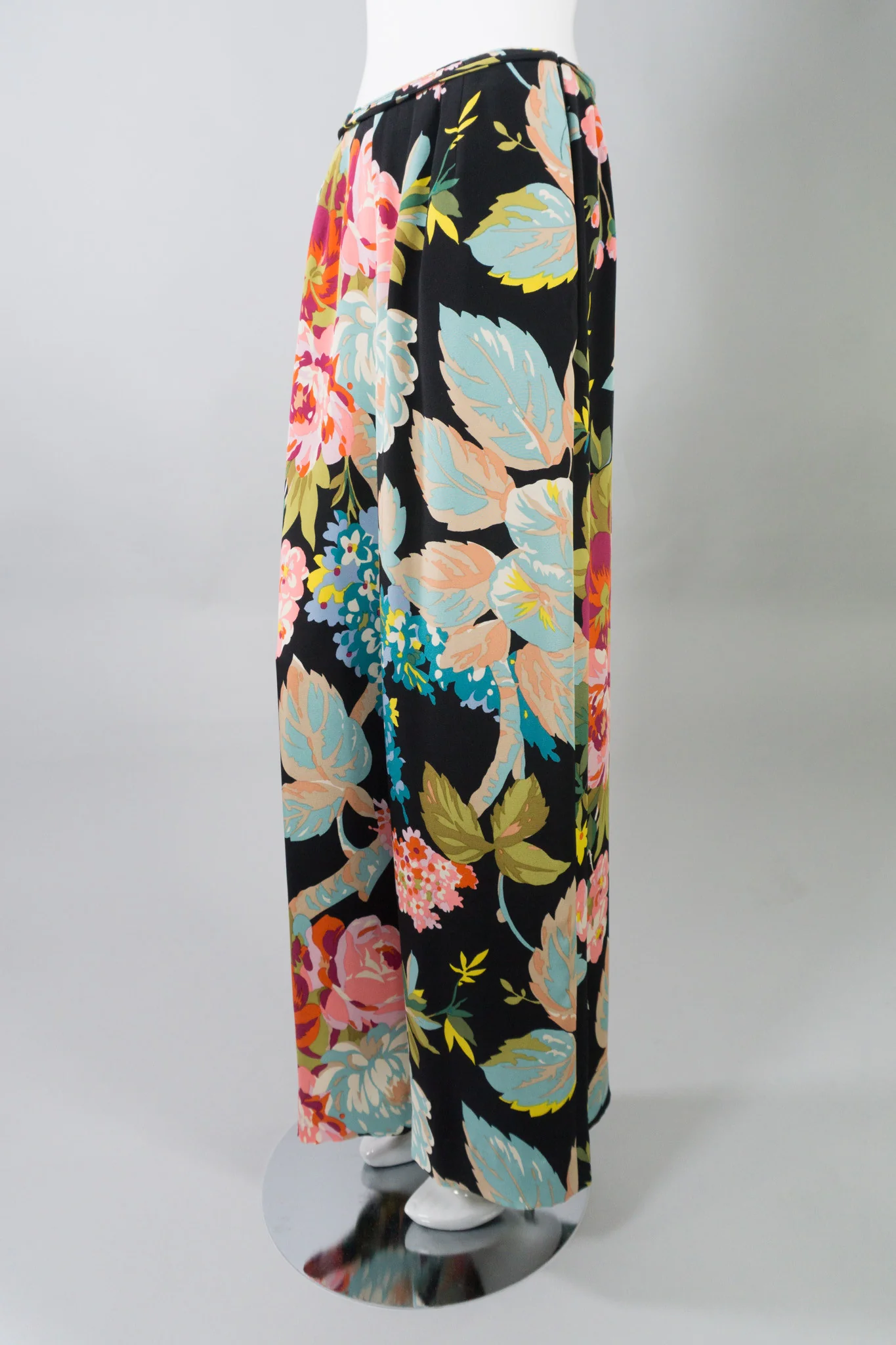 Portfolio Silk Floral Wrap Pant - Image 2