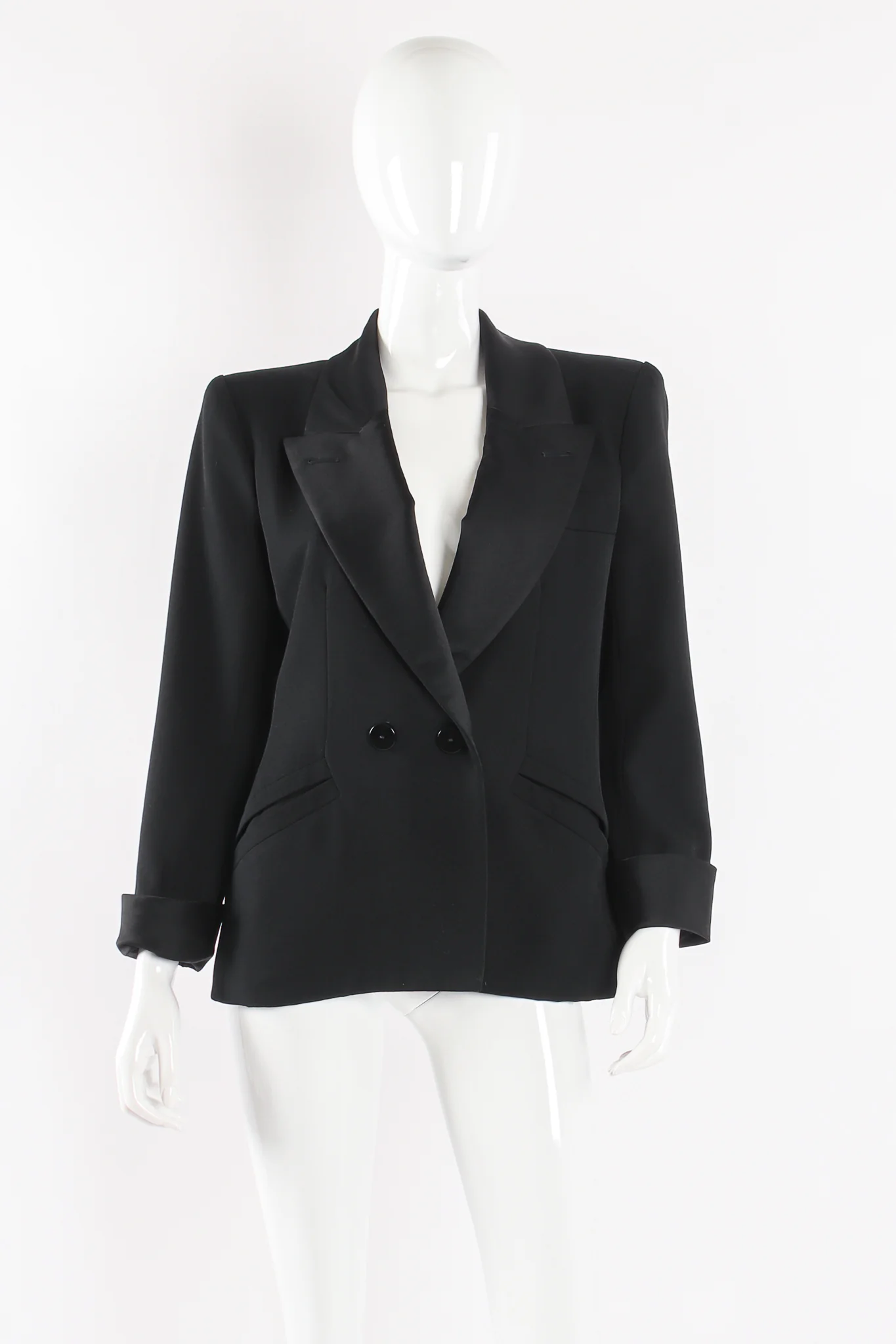 Power Structured Tuxedo Jacket - Image 2